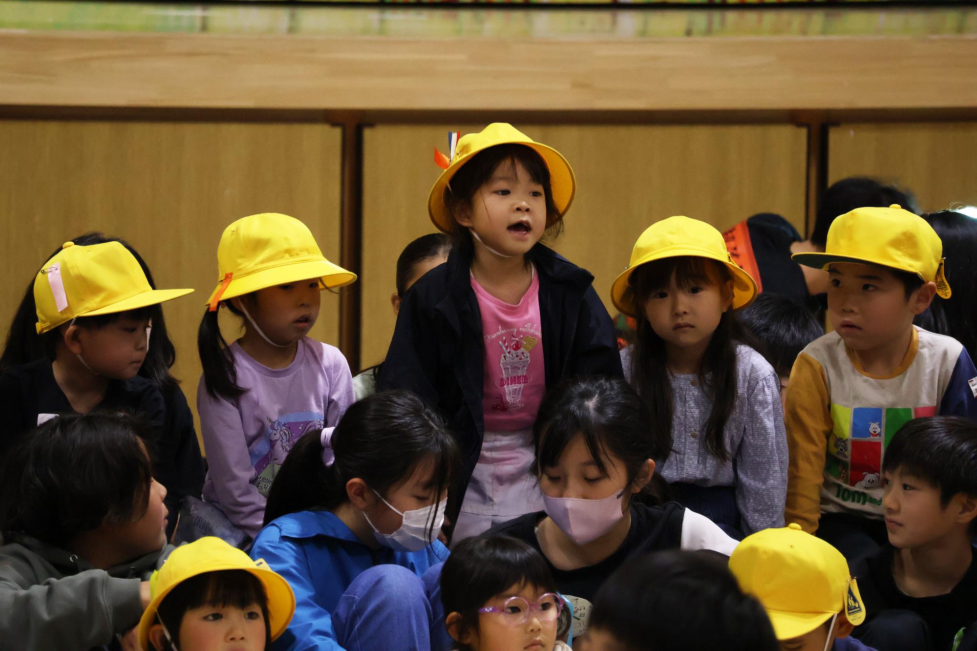 20250423竜王西小1年生を迎える会