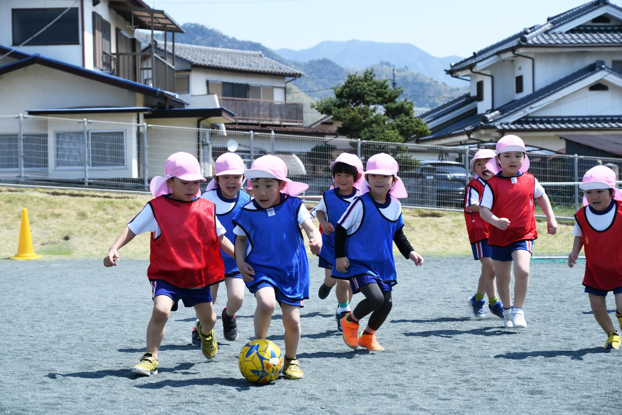 20250417敷島保育園サッカー教室