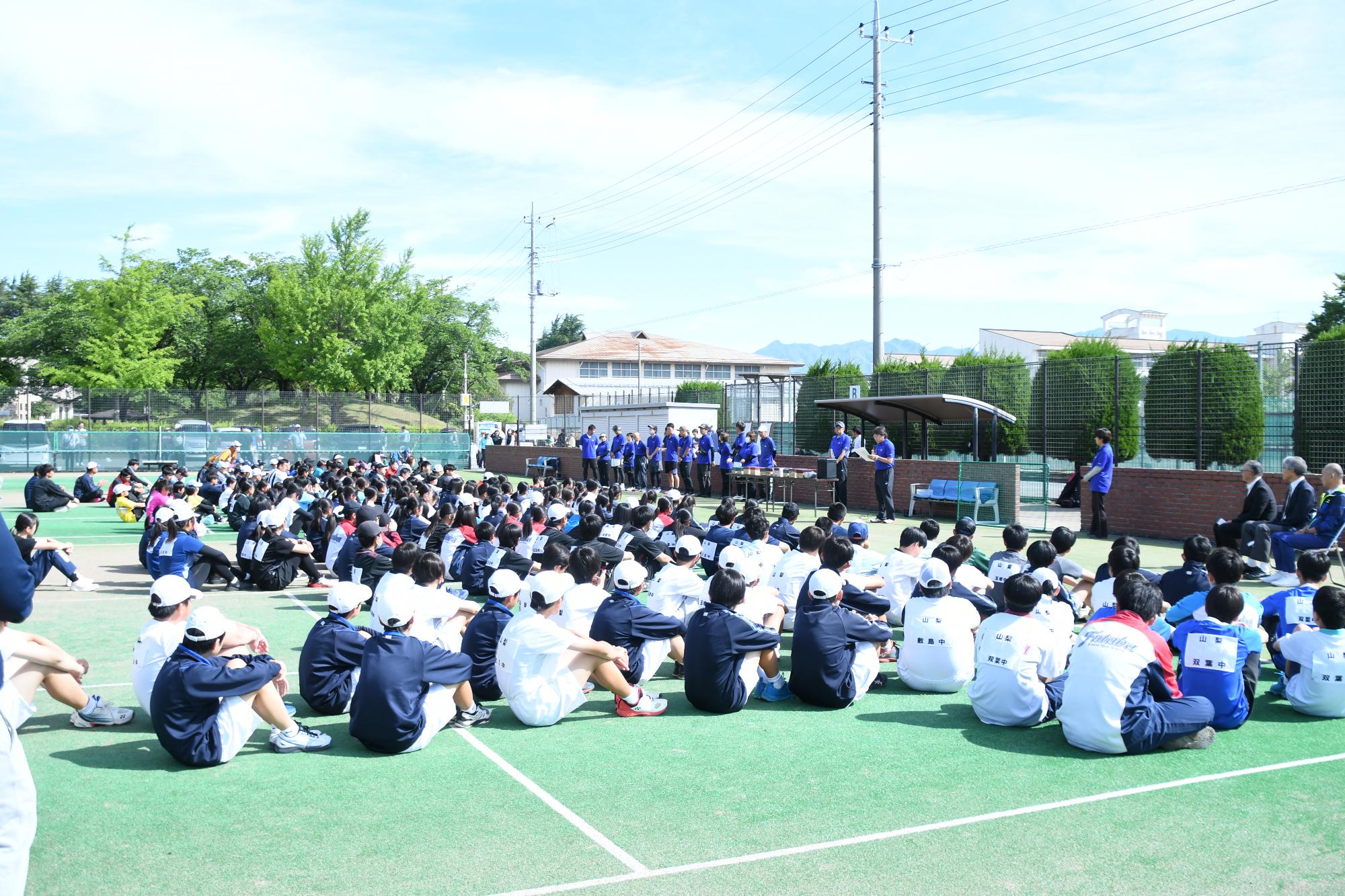 20250511甲斐市長杯争奪ソフトテニス大会