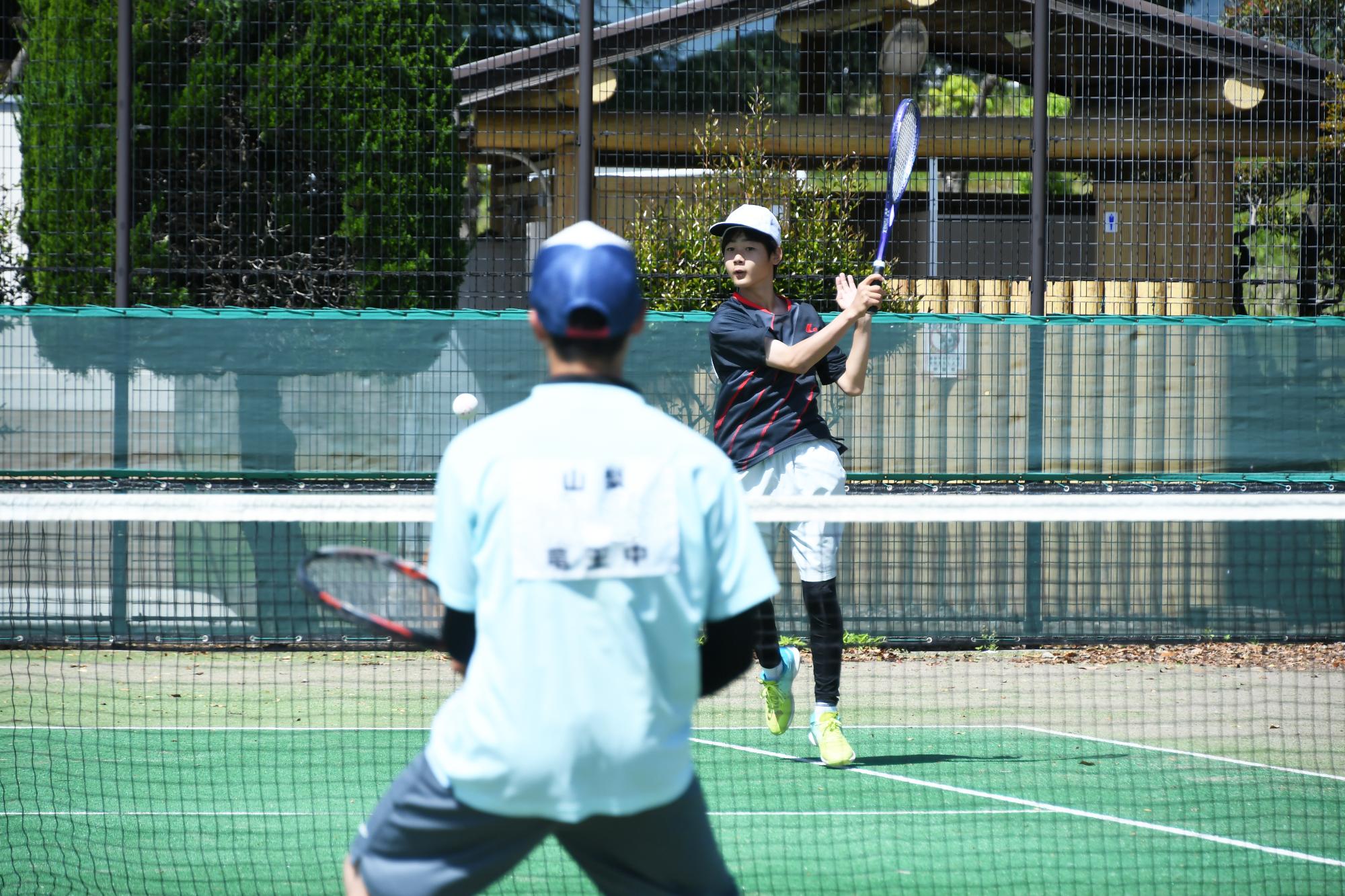 20250511甲斐市長杯争奪ソフトテニス大会