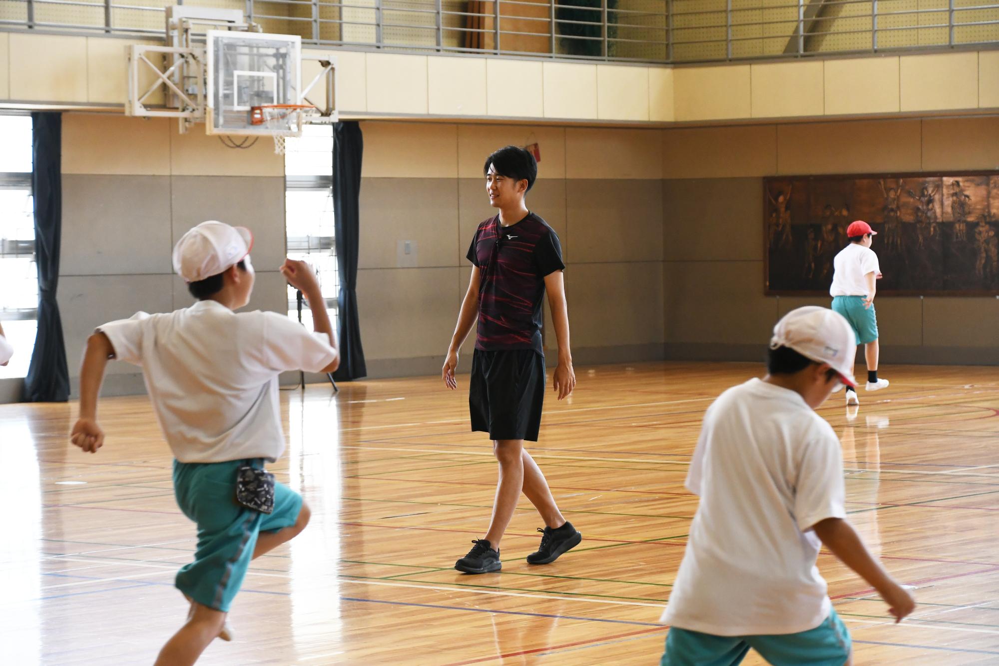 20250708竜王東小学校アスリート派遣事業