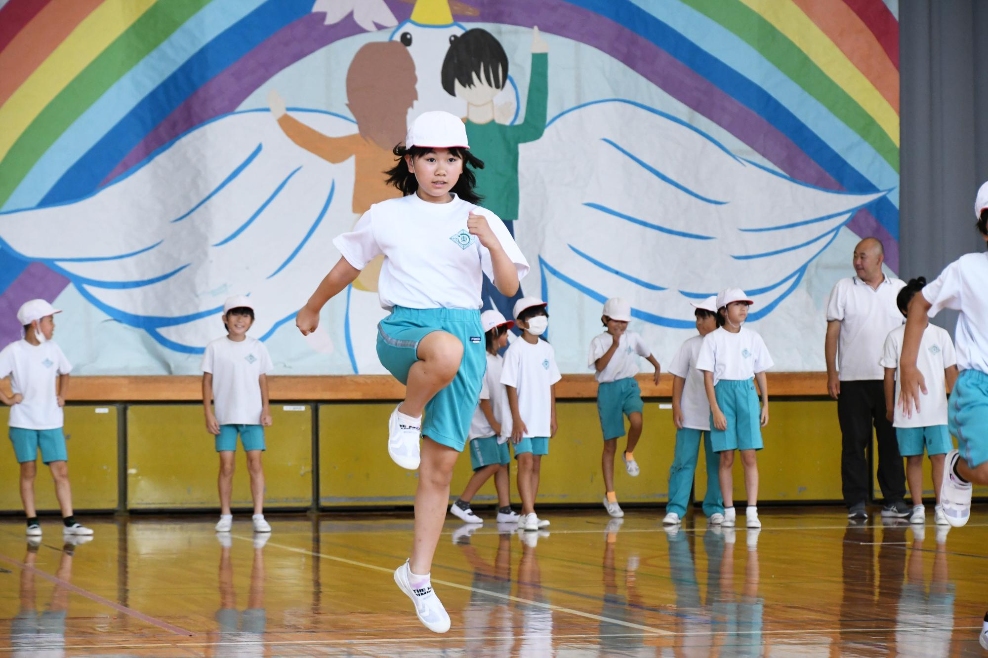 20250708竜王東小学校アスリート派遣事業