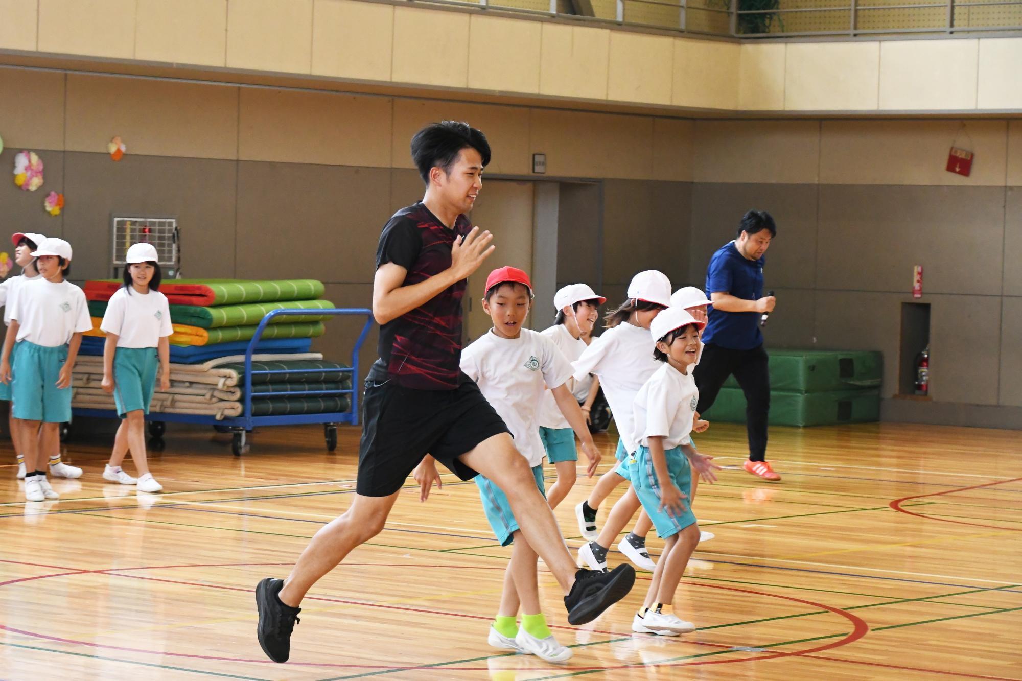 20250708竜王東小学校アスリート派遣事業