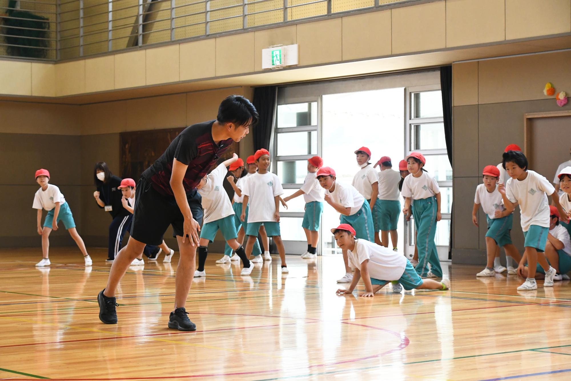20250708竜王東小学校アスリート派遣事業
