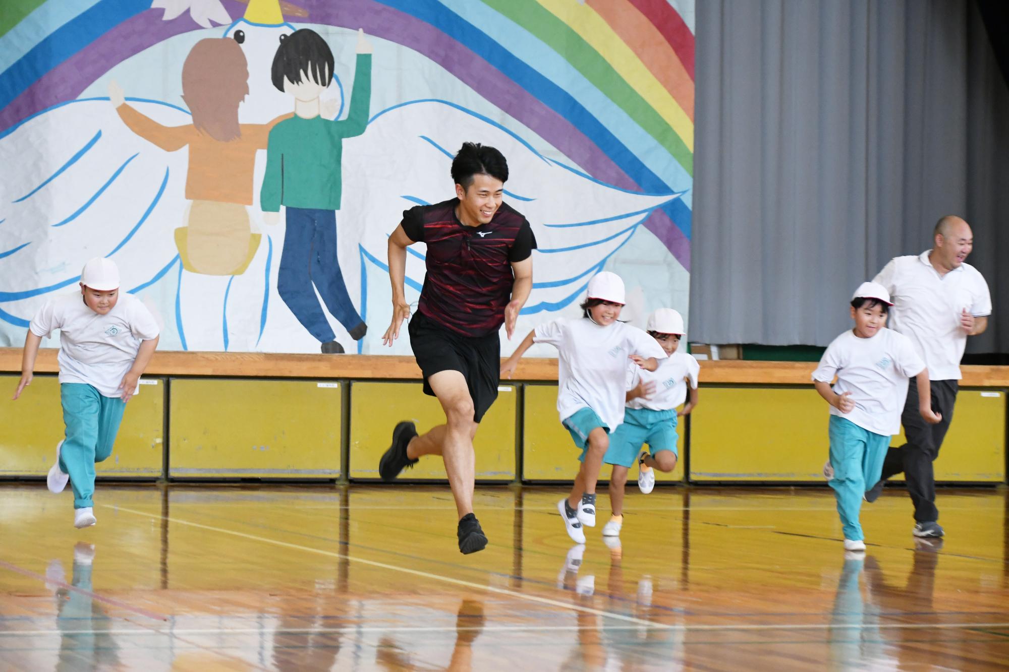 20250708竜王東小学校アスリート派遣事業