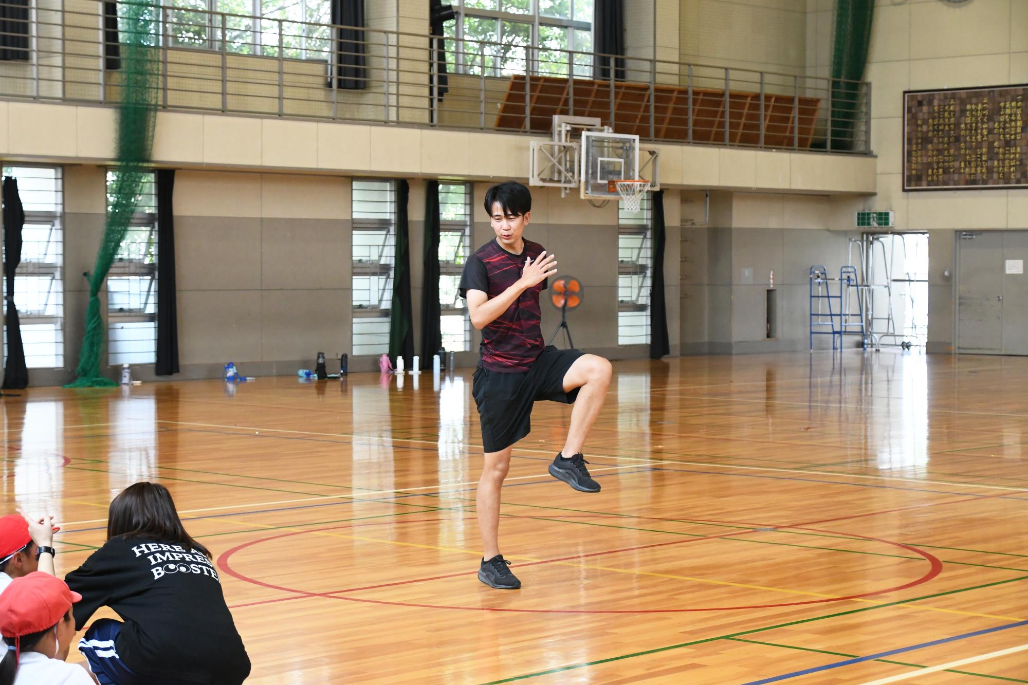 20250708竜王東小学校アスリート派遣事業