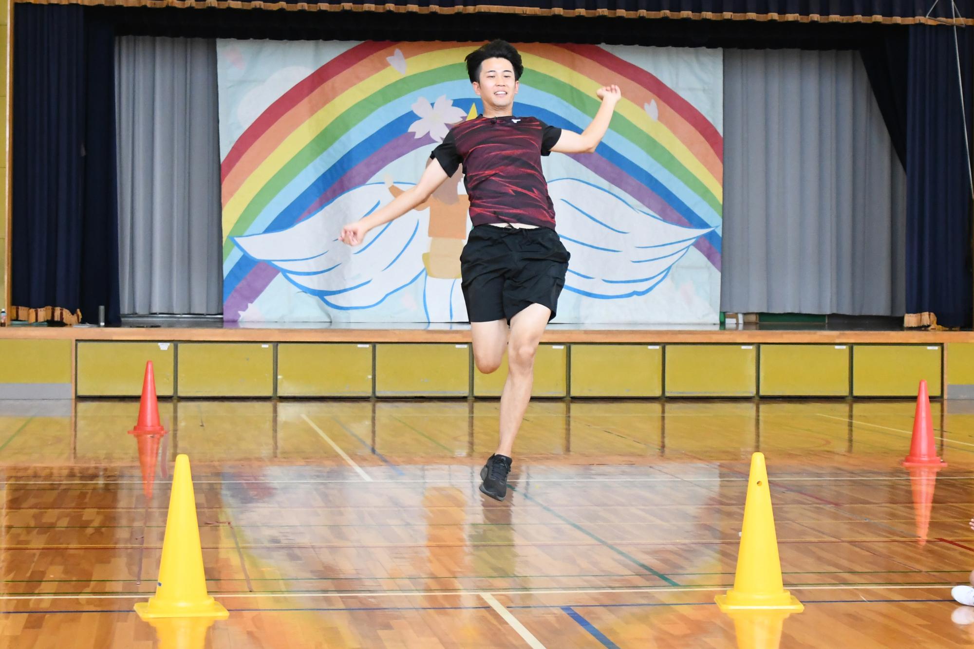 20250708竜王東小学校アスリート派遣事業