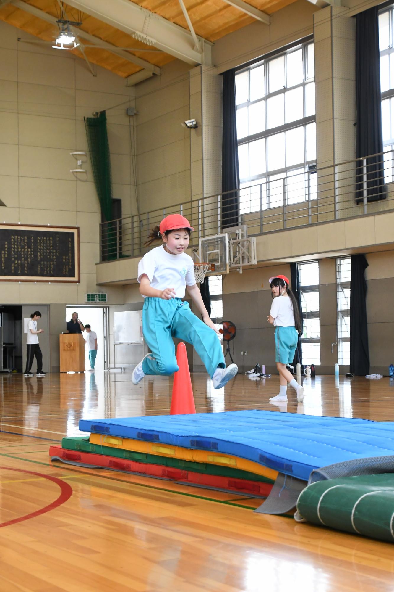 20250708竜王東小学校アスリート派遣事業