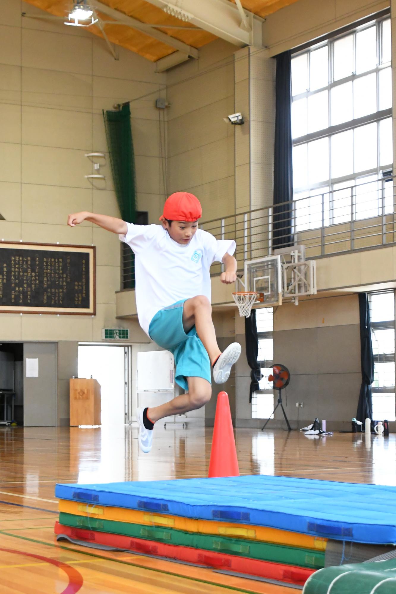 20250708竜王東小学校アスリート派遣事業