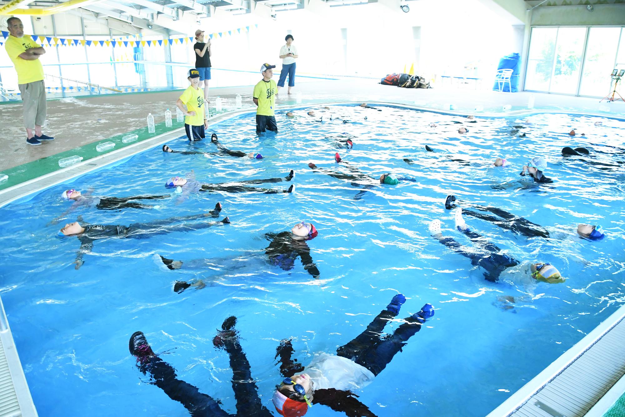 20250731着衣泳教室