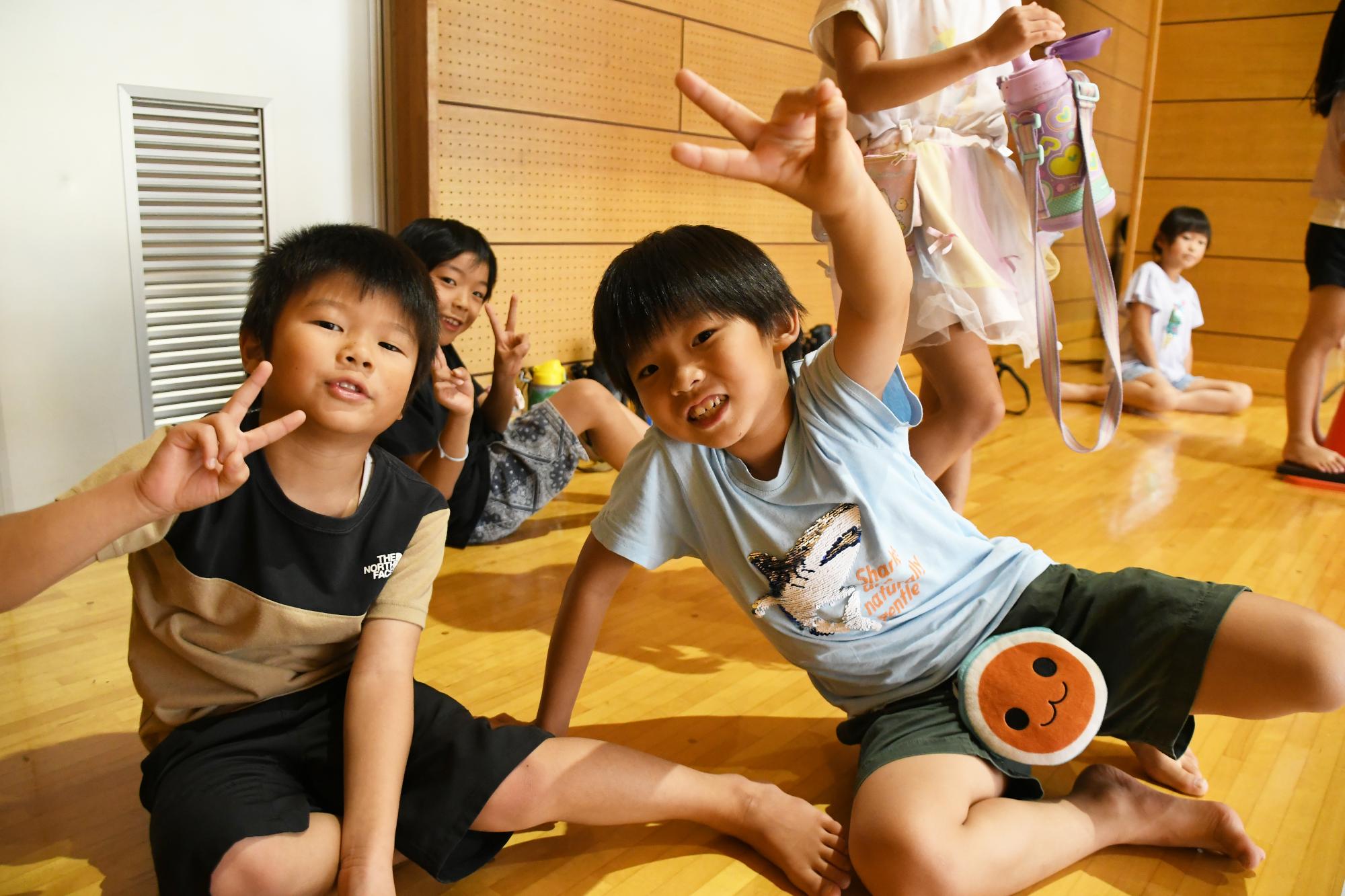 20250806竜王南児童館鬼ヶ島スポーツ鬼ごっこ