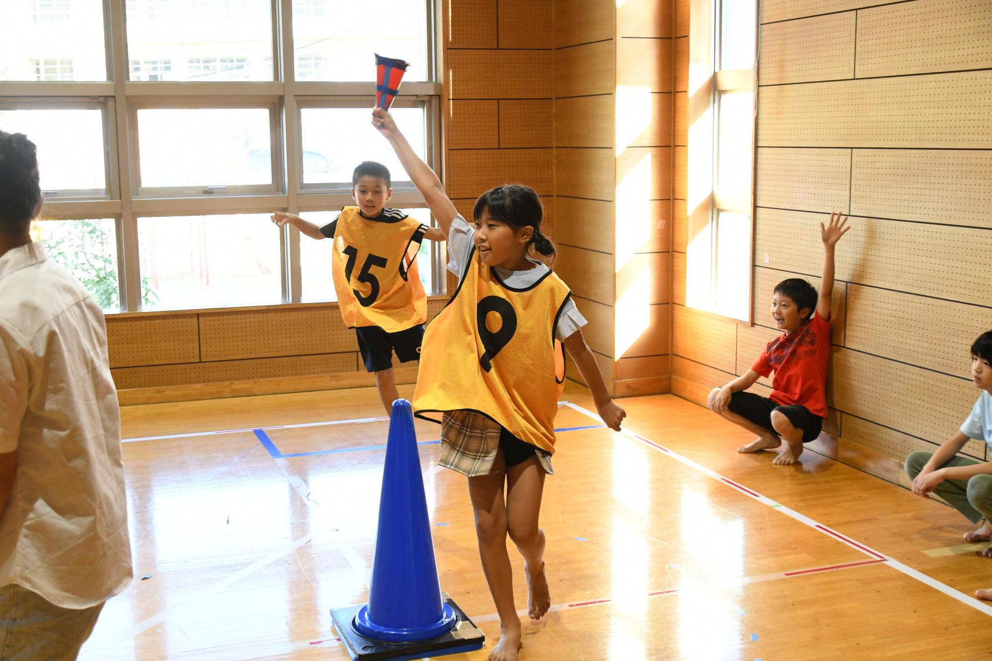 20250806竜王南児童館鬼ヶ島スポーツ鬼ごっこ