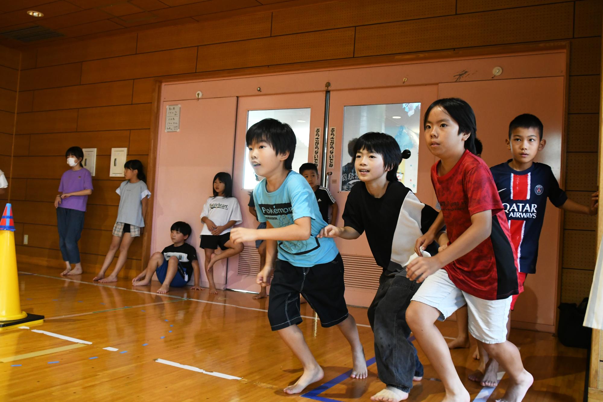 20250806竜王南児童館鬼ヶ島スポーツ鬼ごっこ