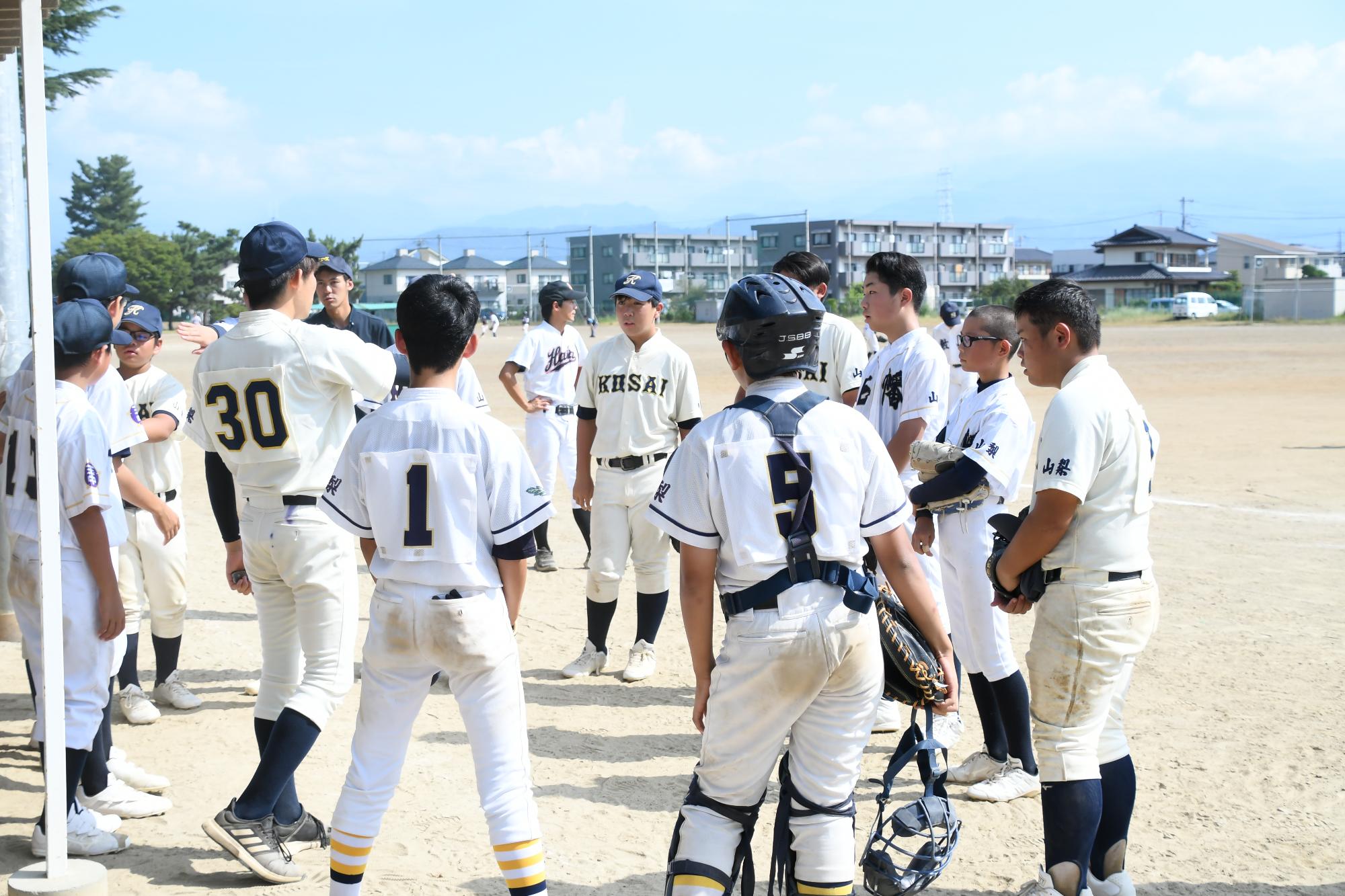 20250823市内中学生交流野球大会