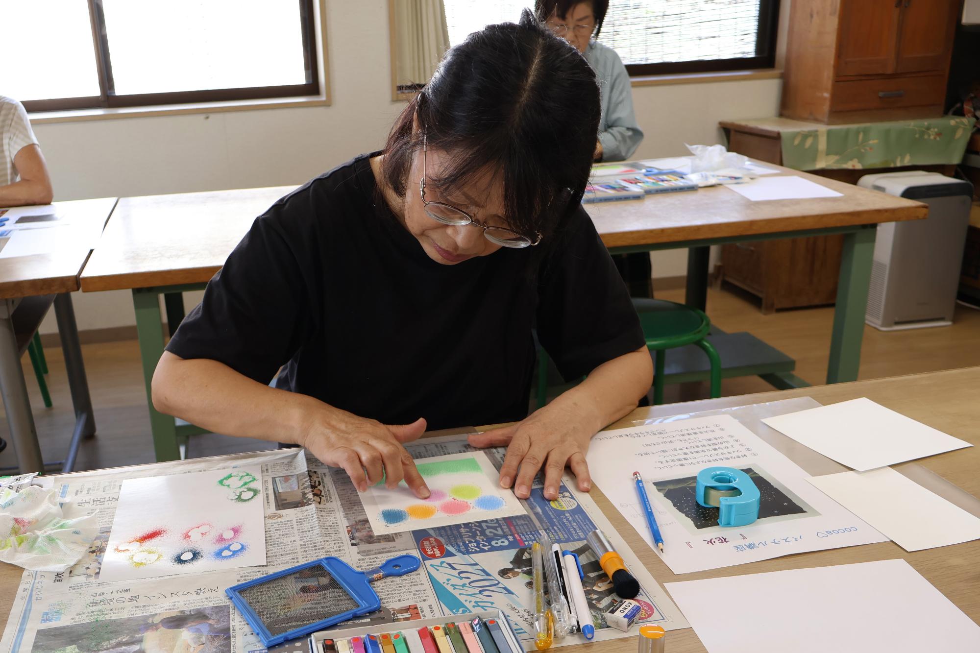 20250824パステルアート