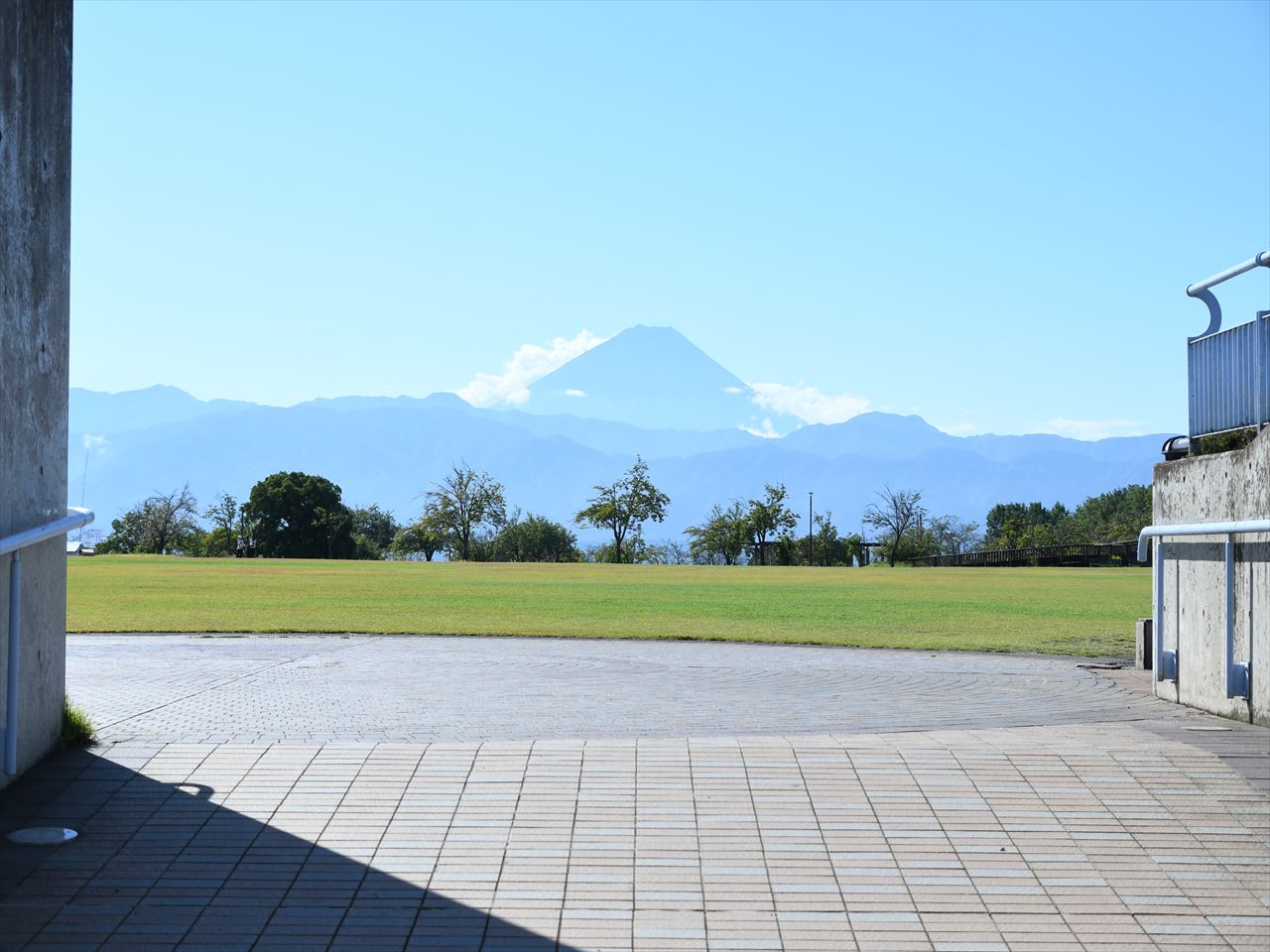 台風一過の富士山