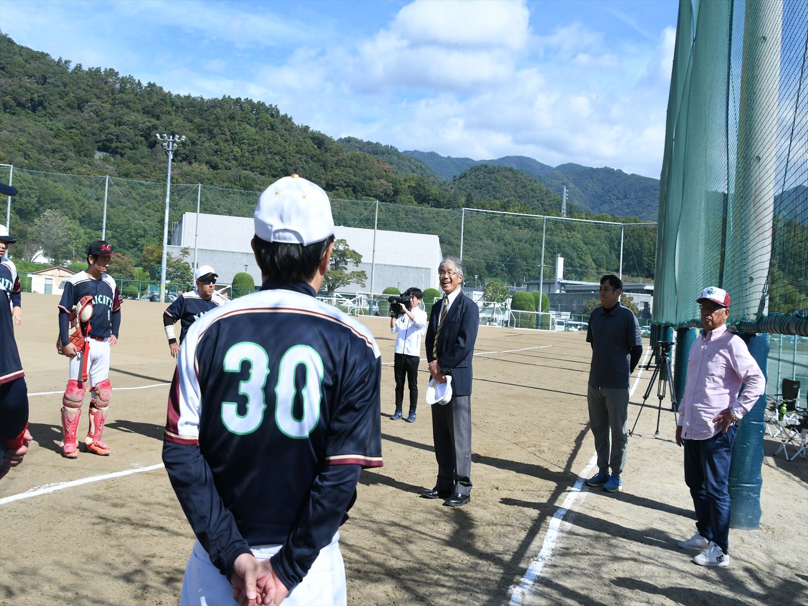 スポーツ協会会長からご祝辞