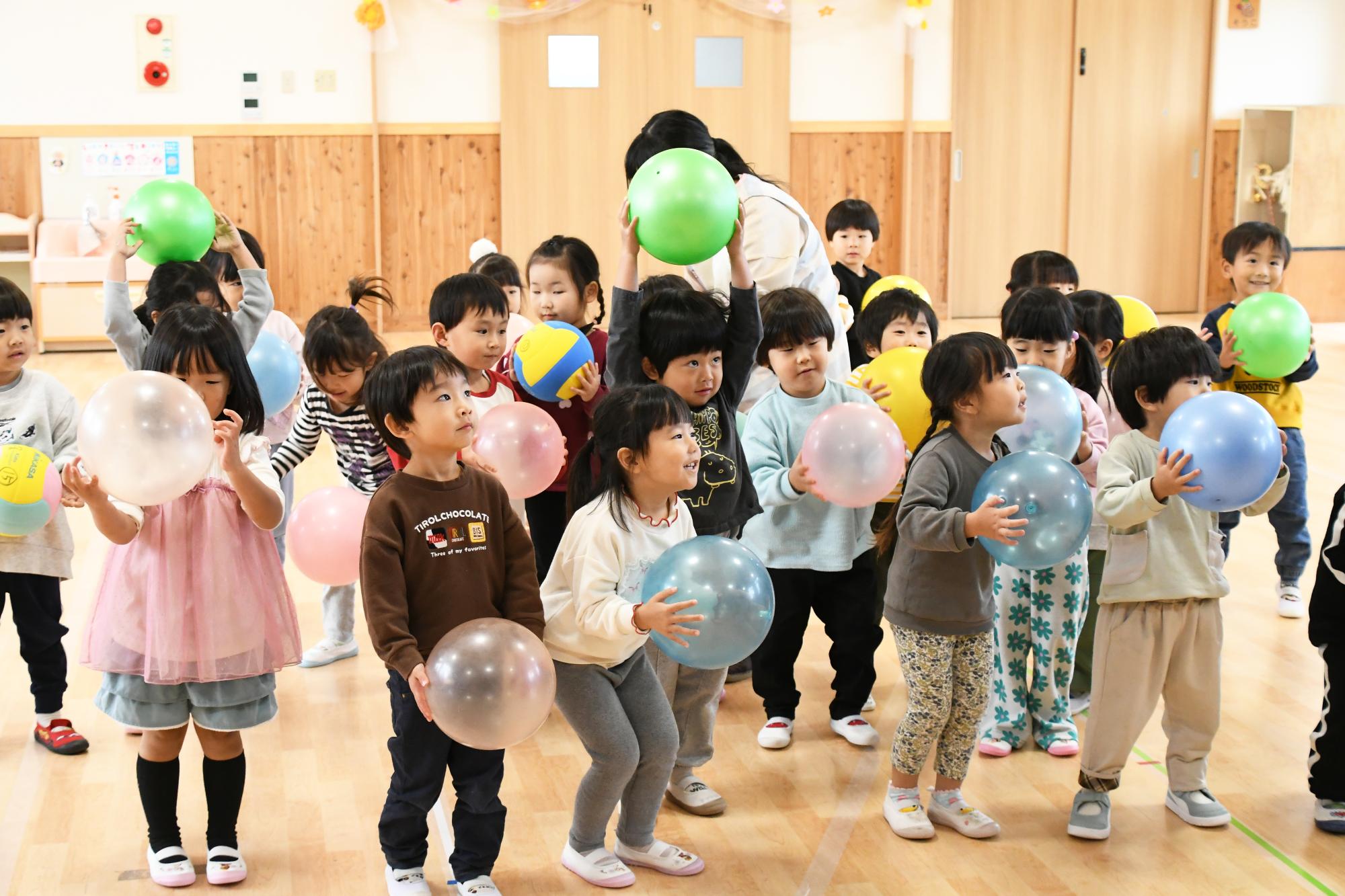 20251112竜王東保育園バスケットボール教室