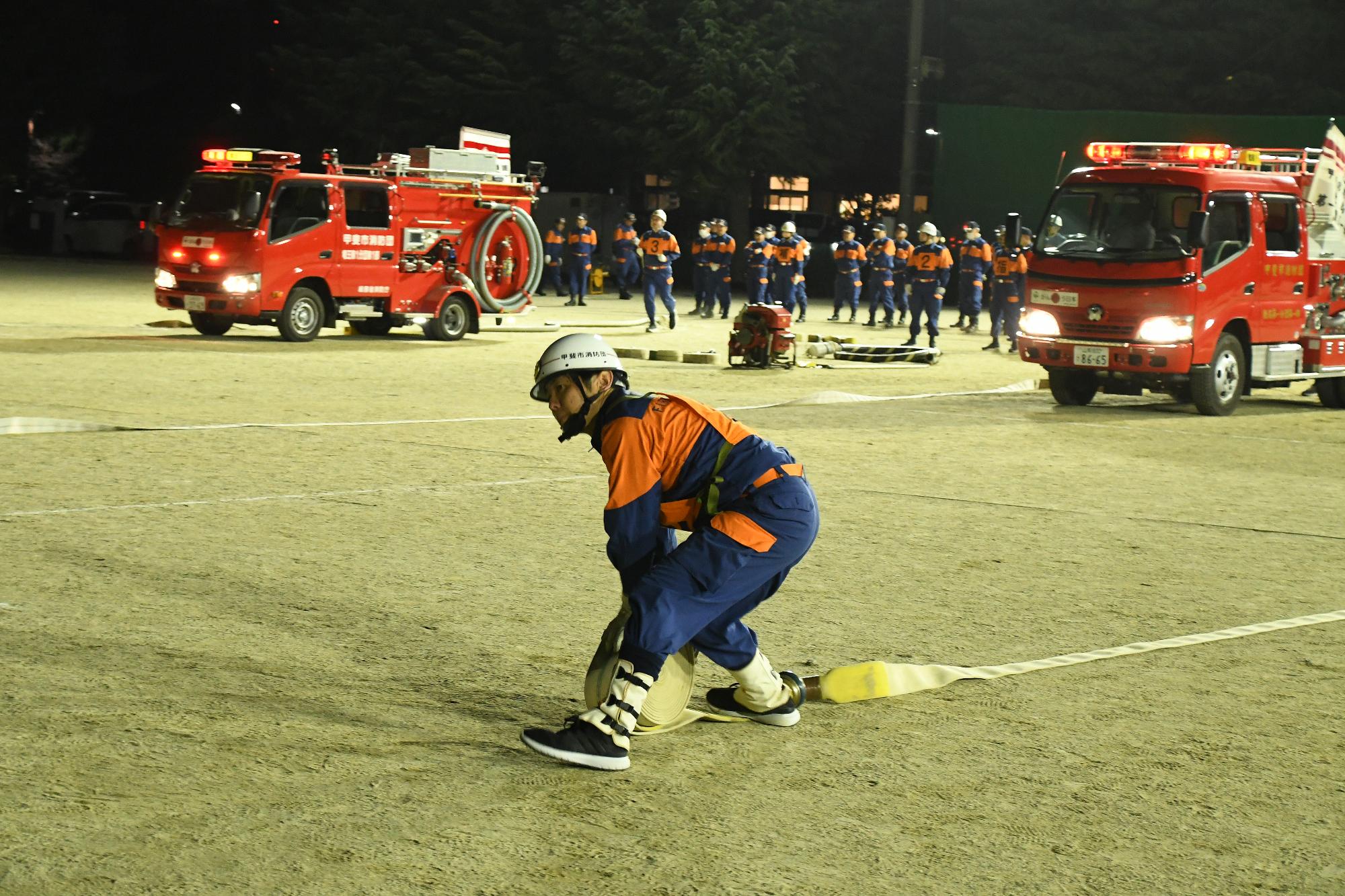 20251114市消防団訓練総見