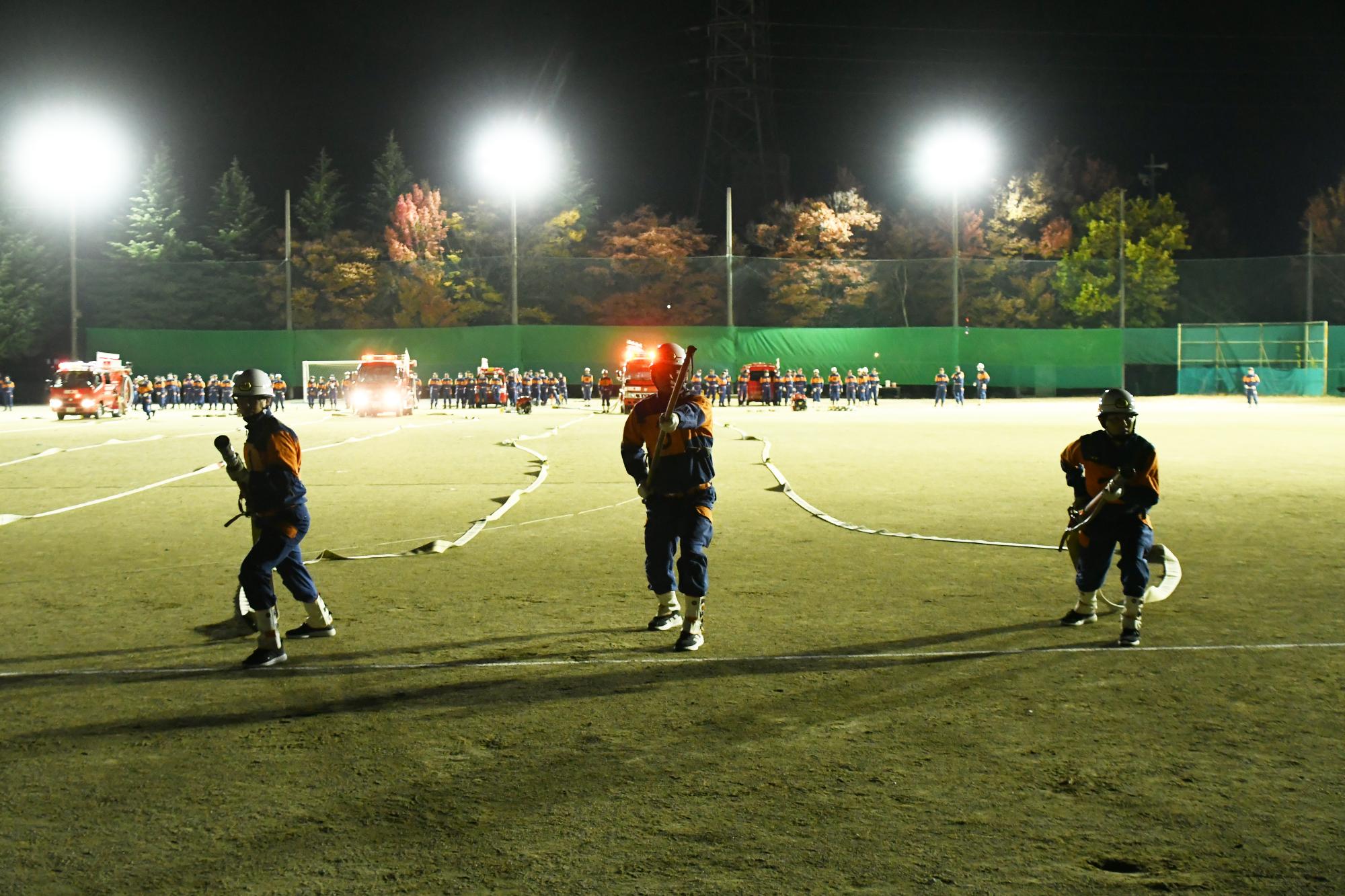 20251114市消防団訓練総見