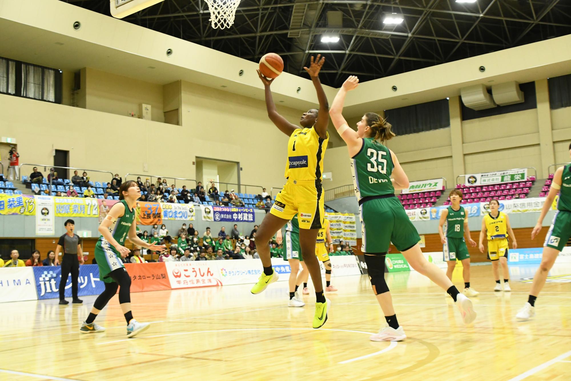 20251122山梨クィーンビーズ甲斐市ホームタウンゲーム