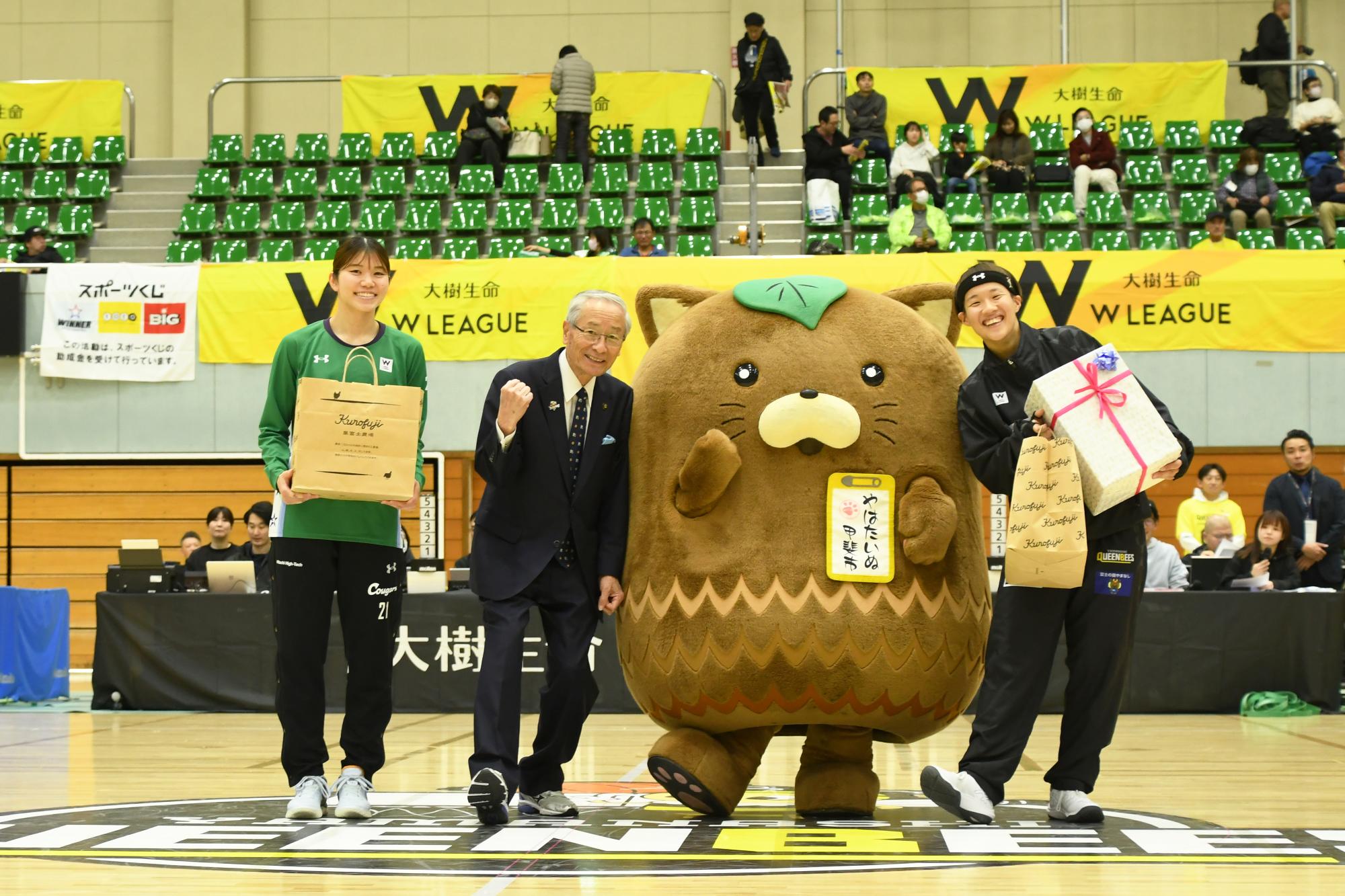 20251122山梨クィーンビーズ甲斐市ホームタウンゲーム