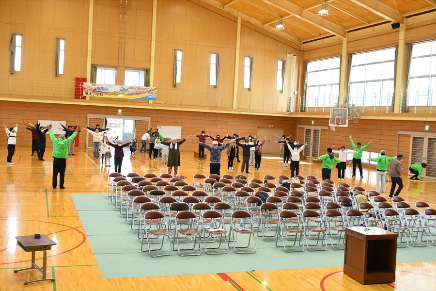 みんなでラジオ体操