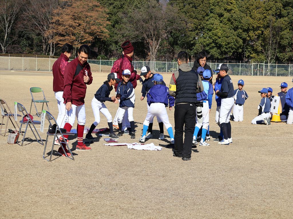 野球グッズ獲得目指してじゃんけん大会