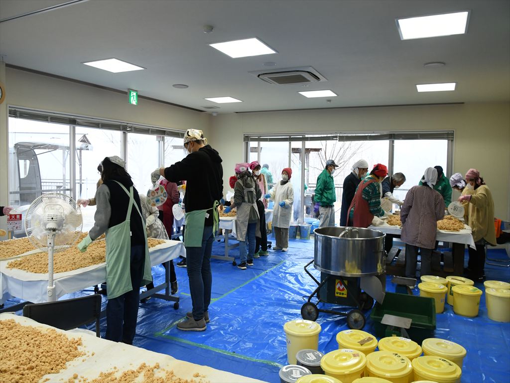 みんなで冷ましています