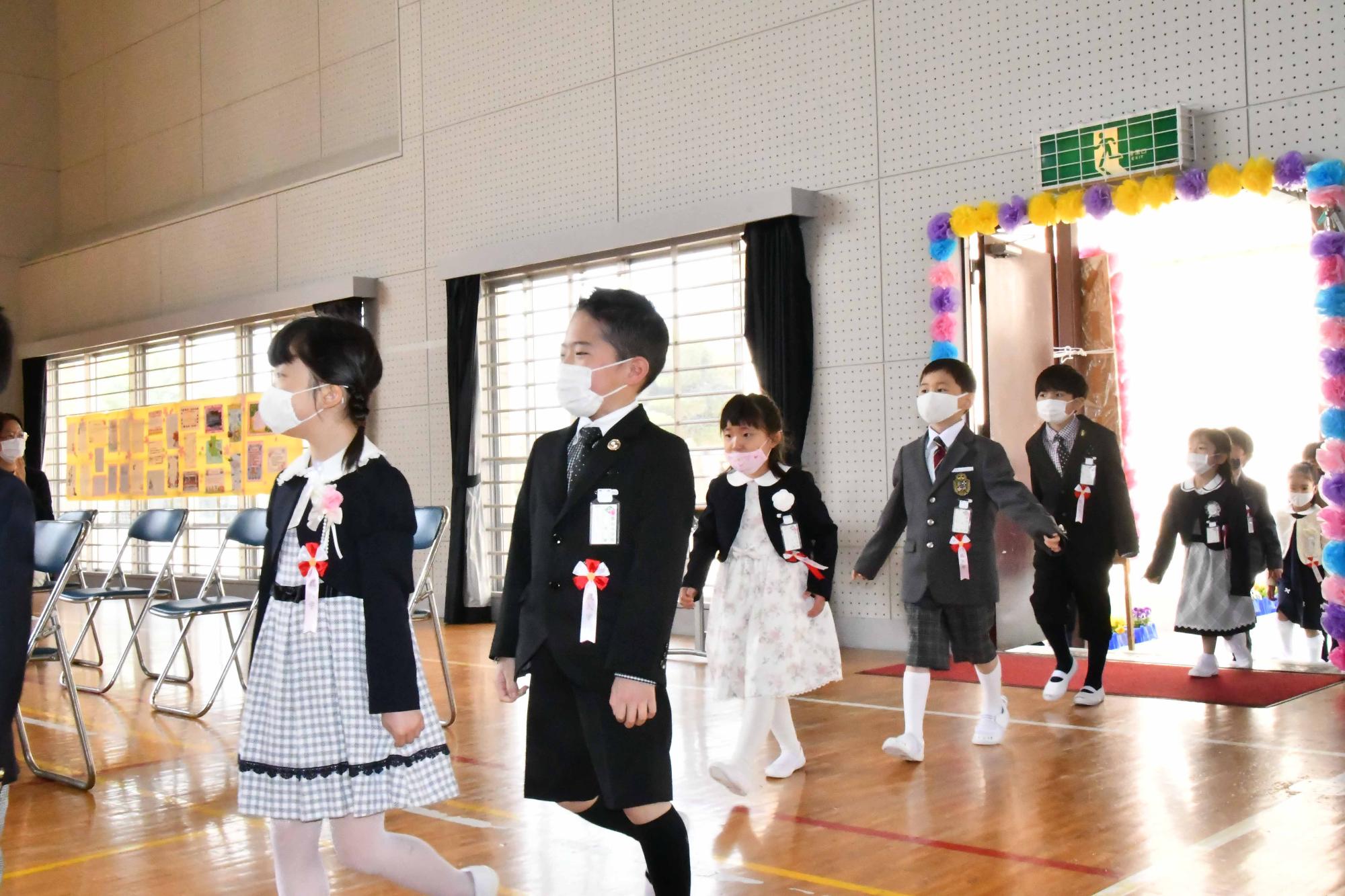敷島小学校入学式