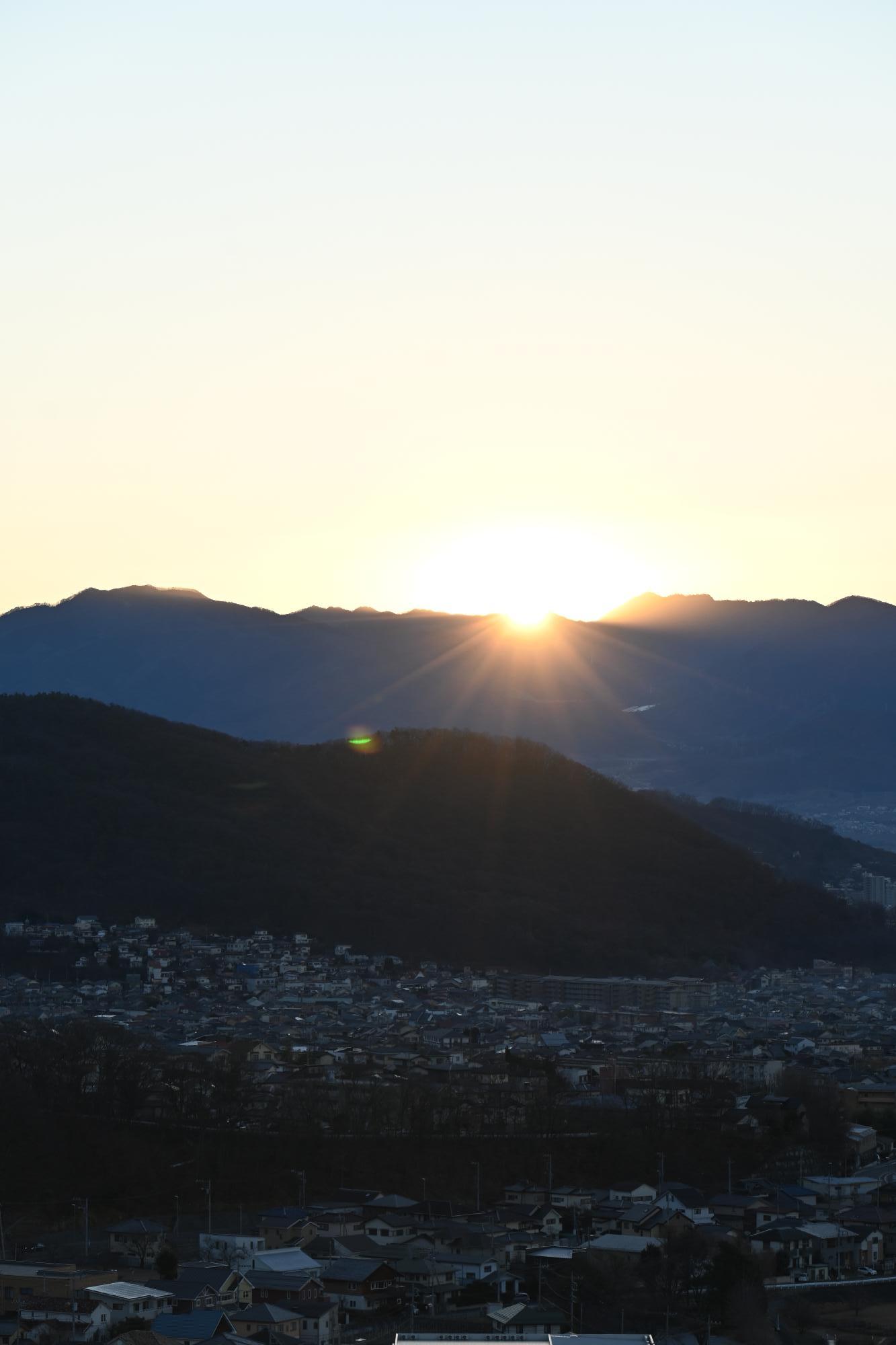 雲一つない晴天となりました