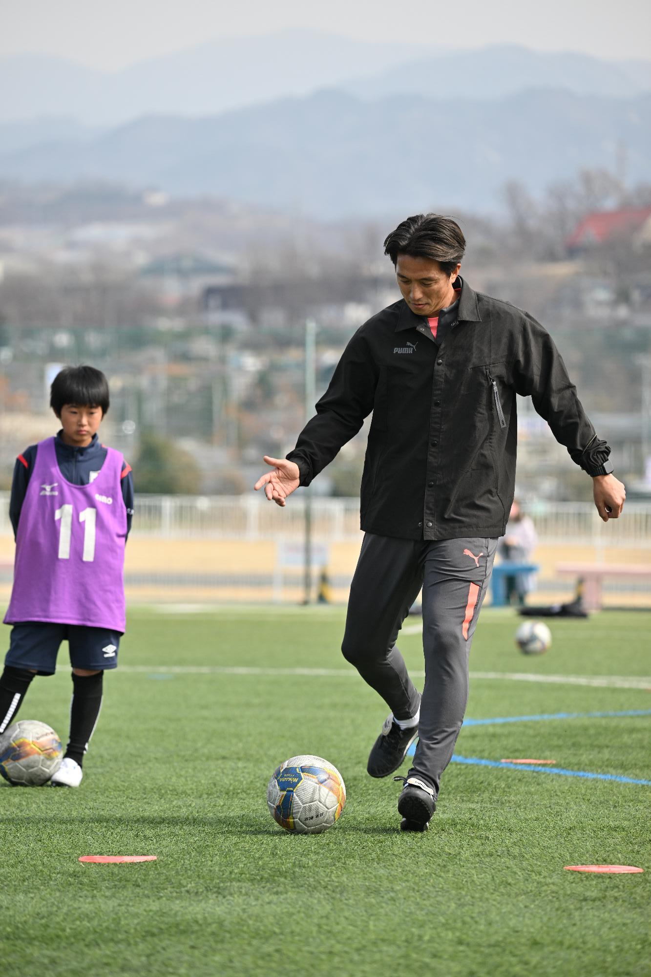 日本航空学園サッカー教室