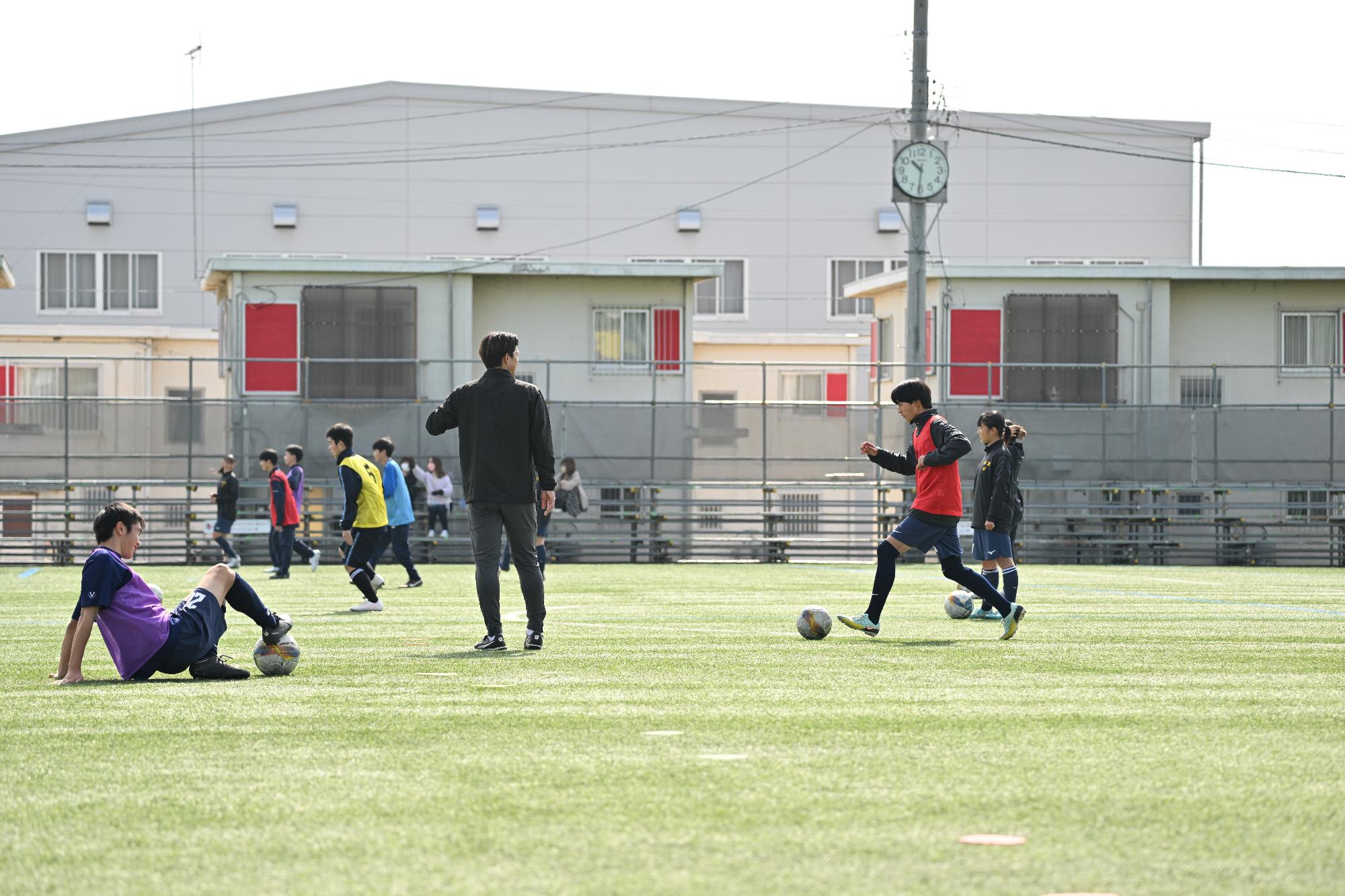 日本航空学園サッカー教室