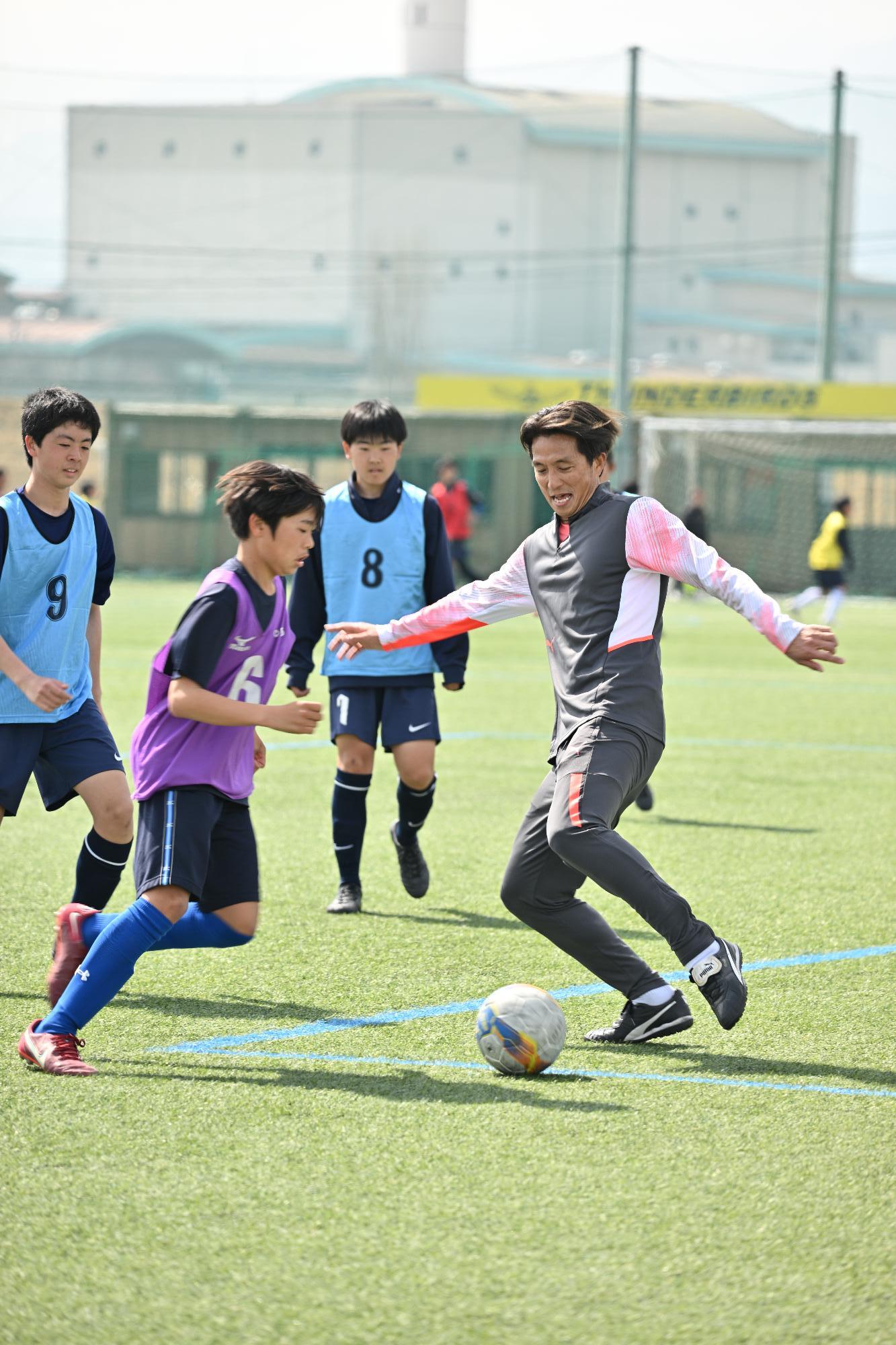 日本航空学園サッカー教室