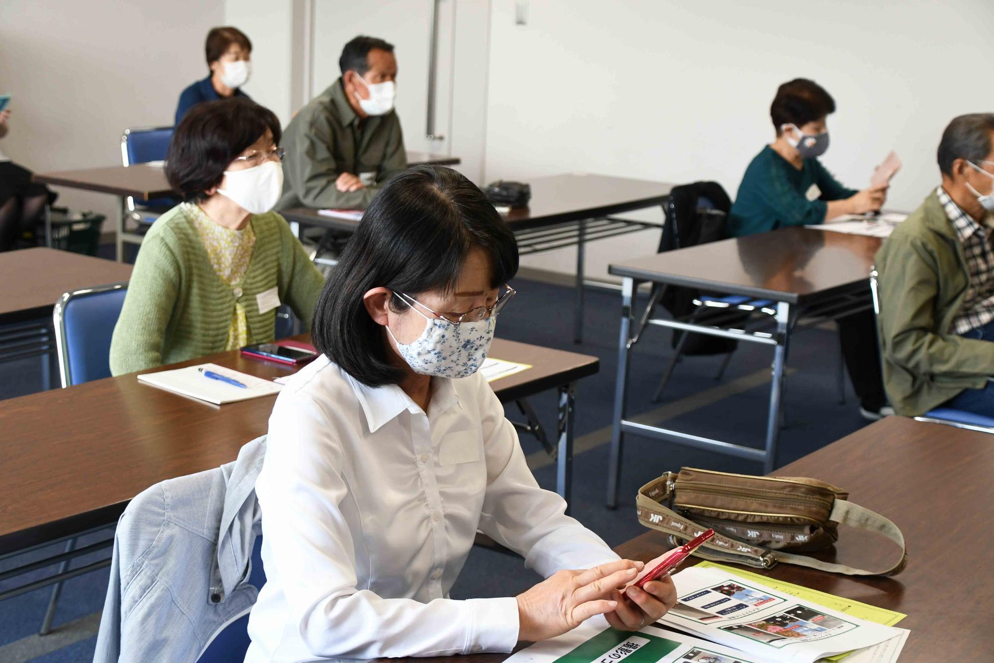 0513竜王北部公民館使いこなそう！スマホのカメラ