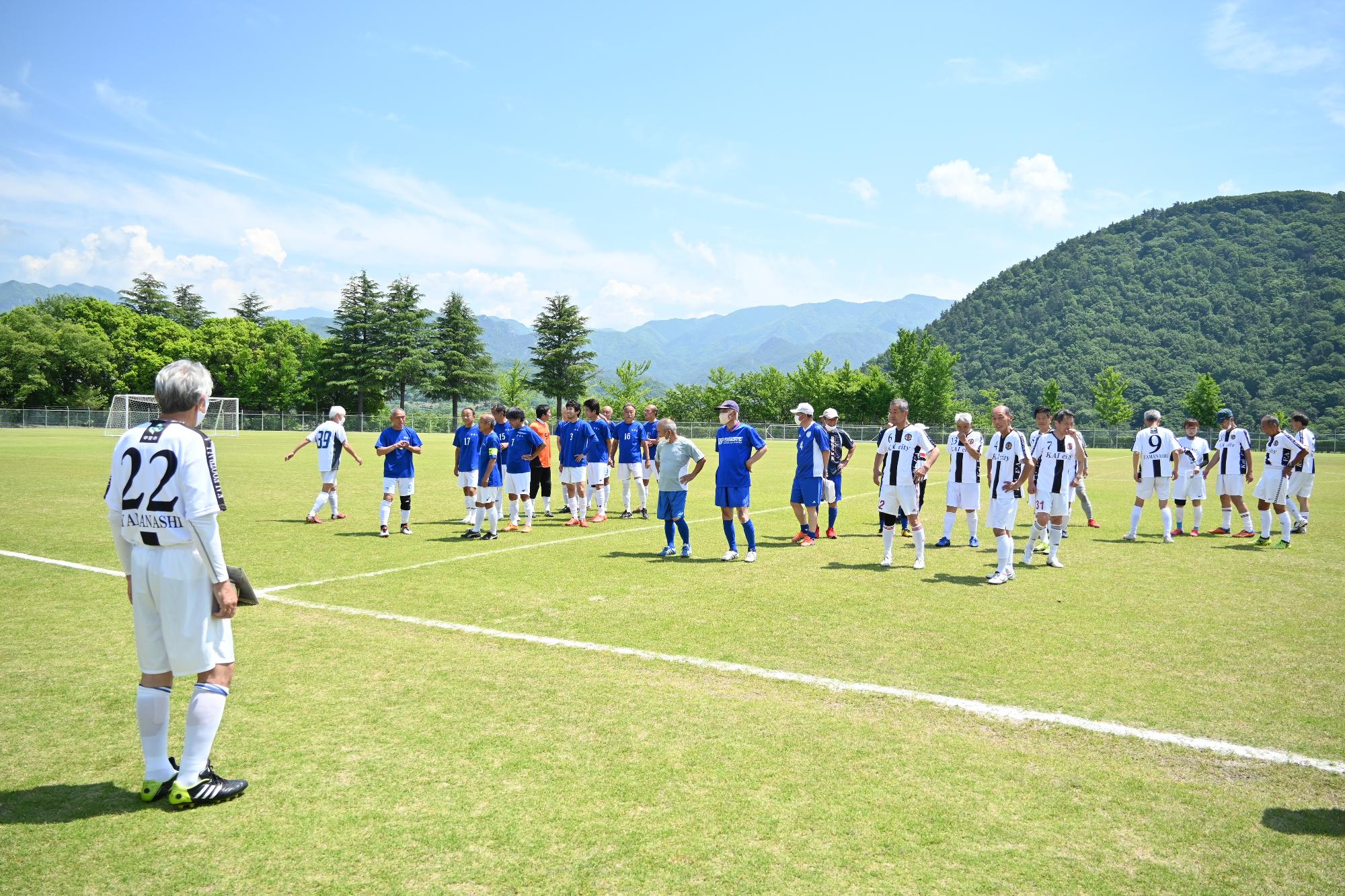 シニアサッカー大会