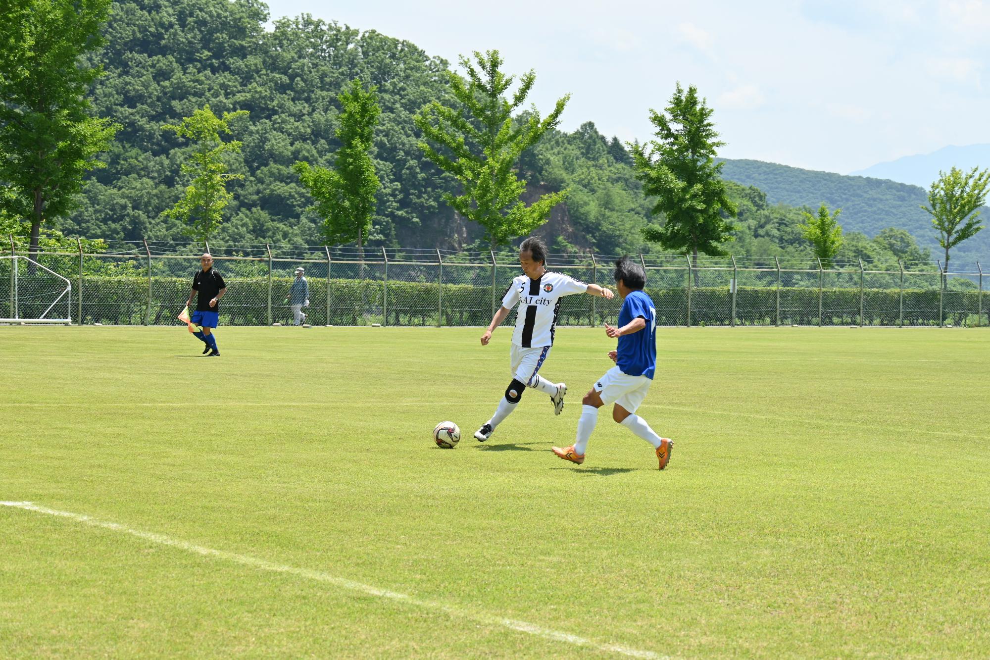 シニアサッカー大会