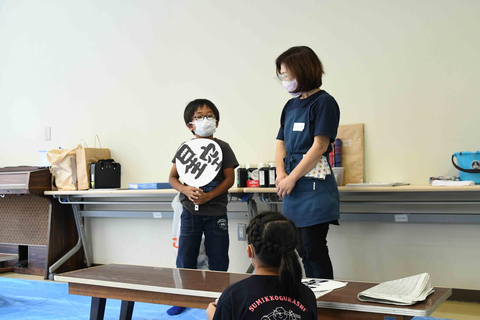 0731双葉公民館子ども書道講座