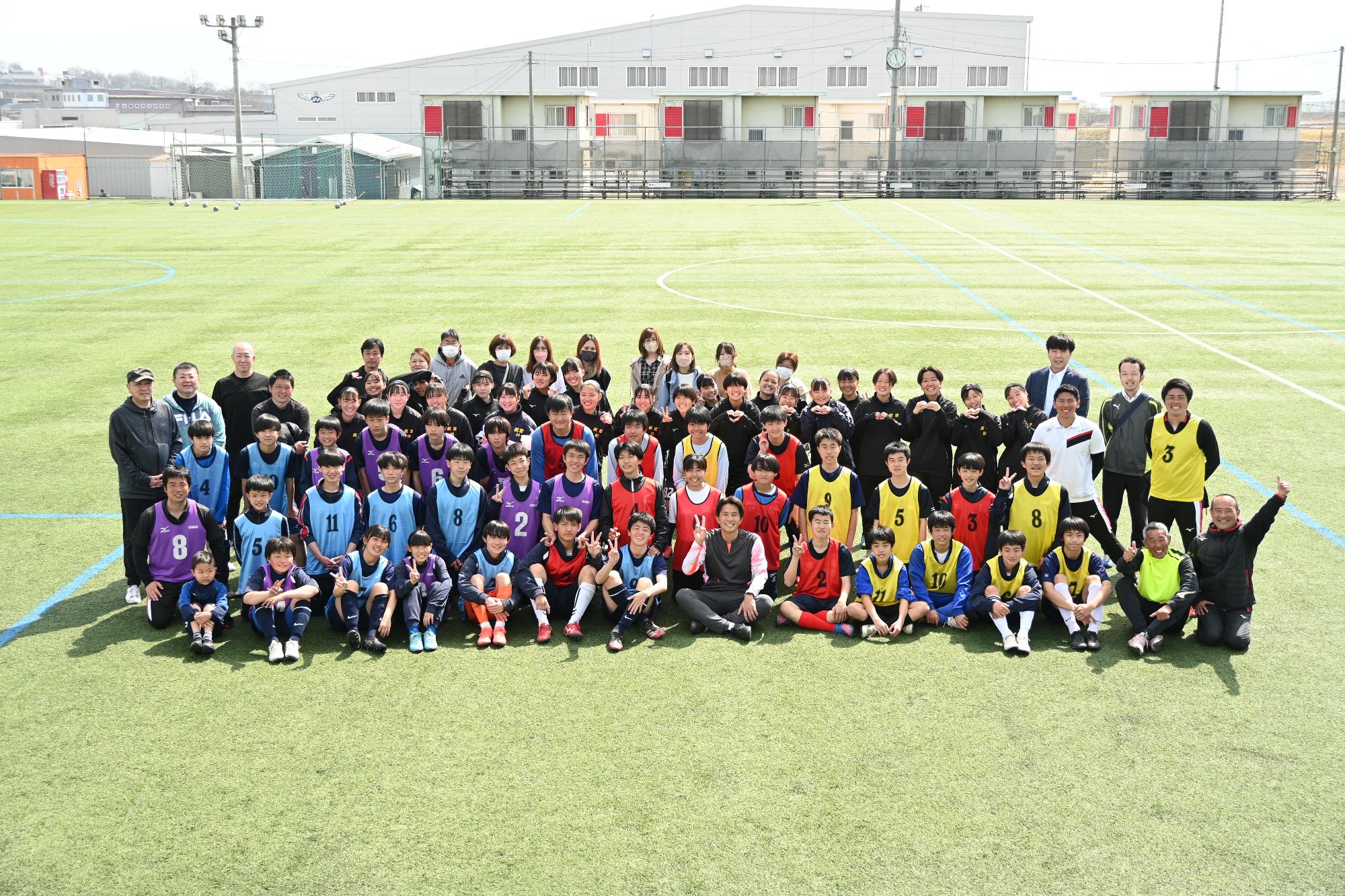 日本航空学園サッカー教室