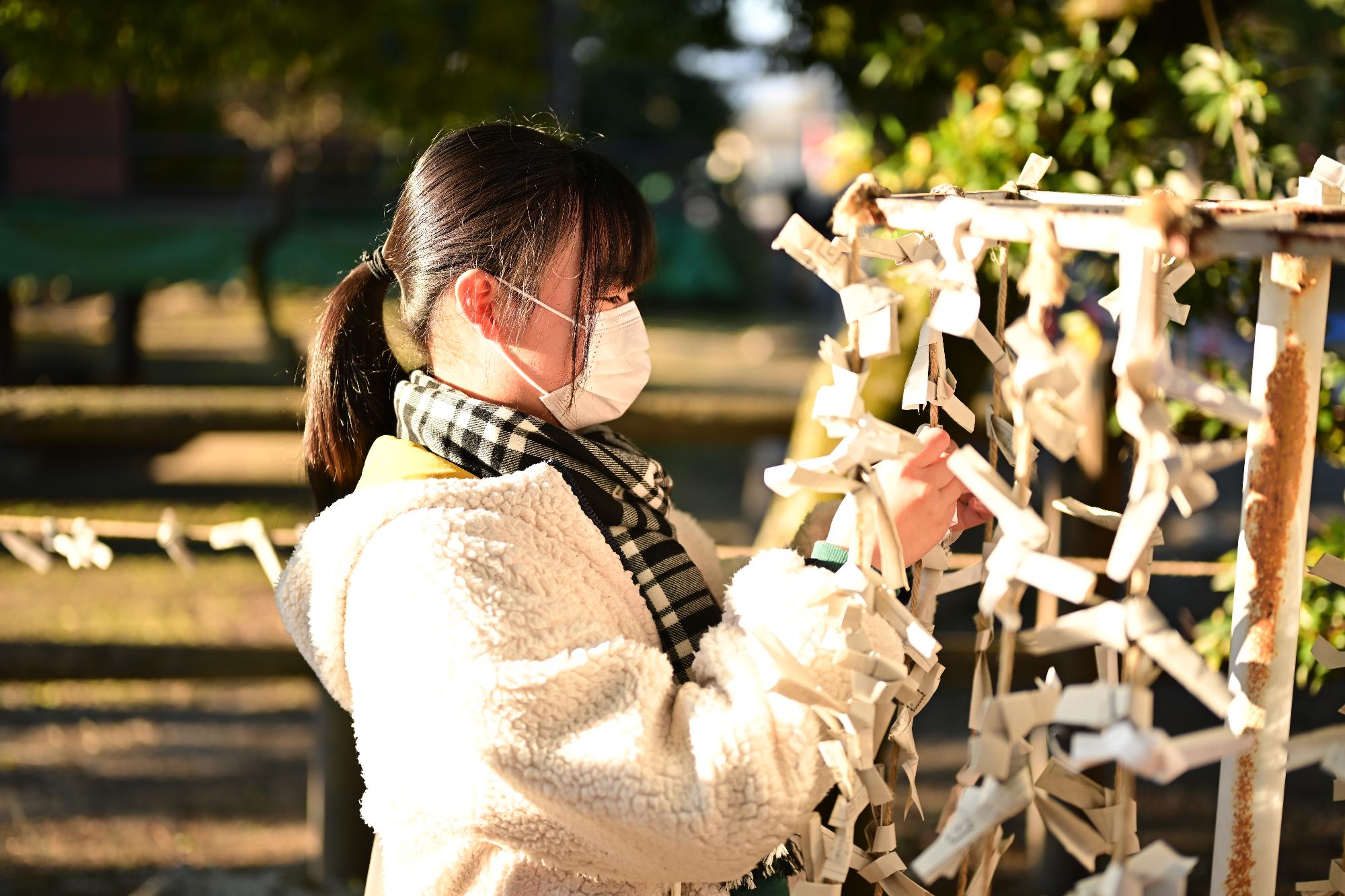 山縣神社初詣