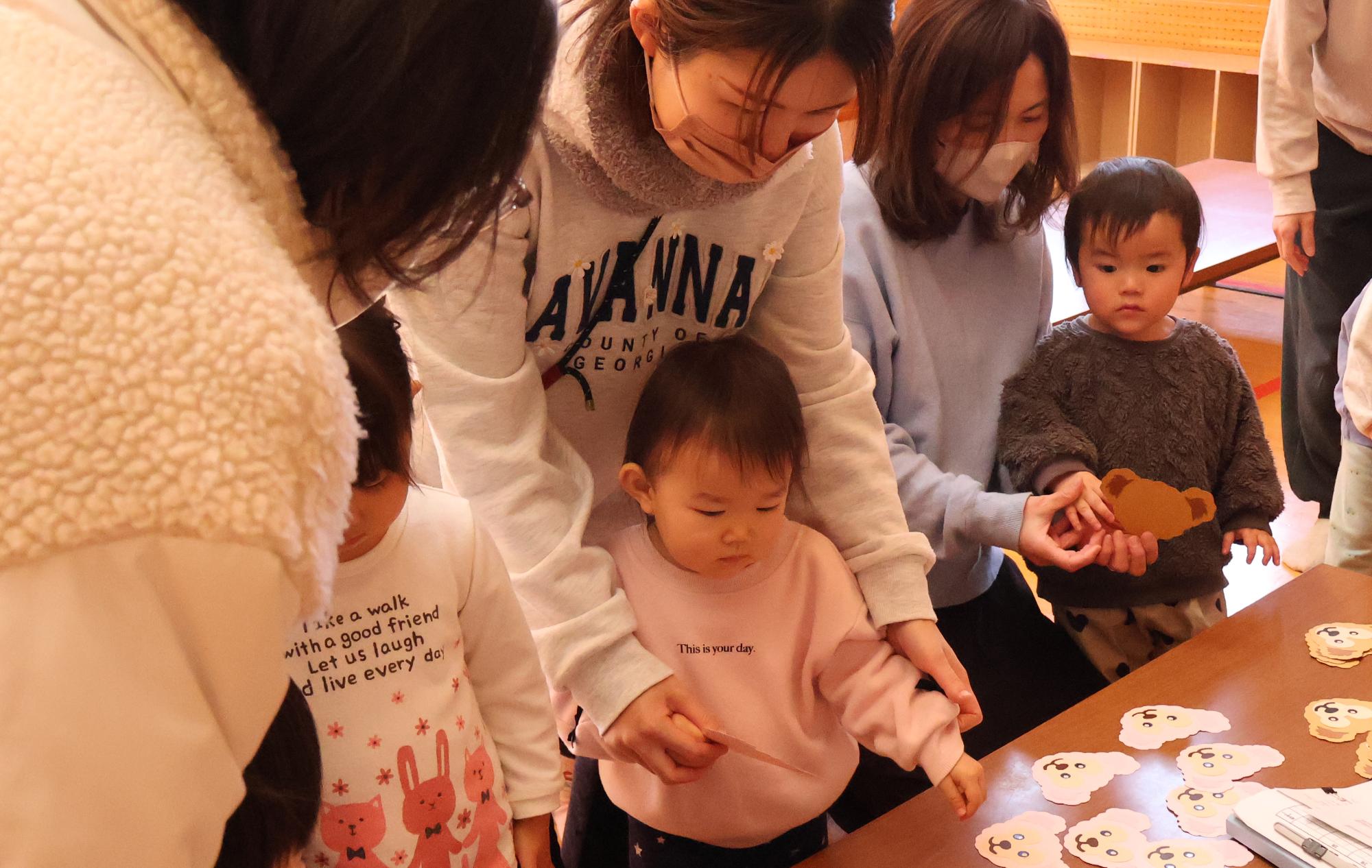 竜王西児童館 バレンタイン制作