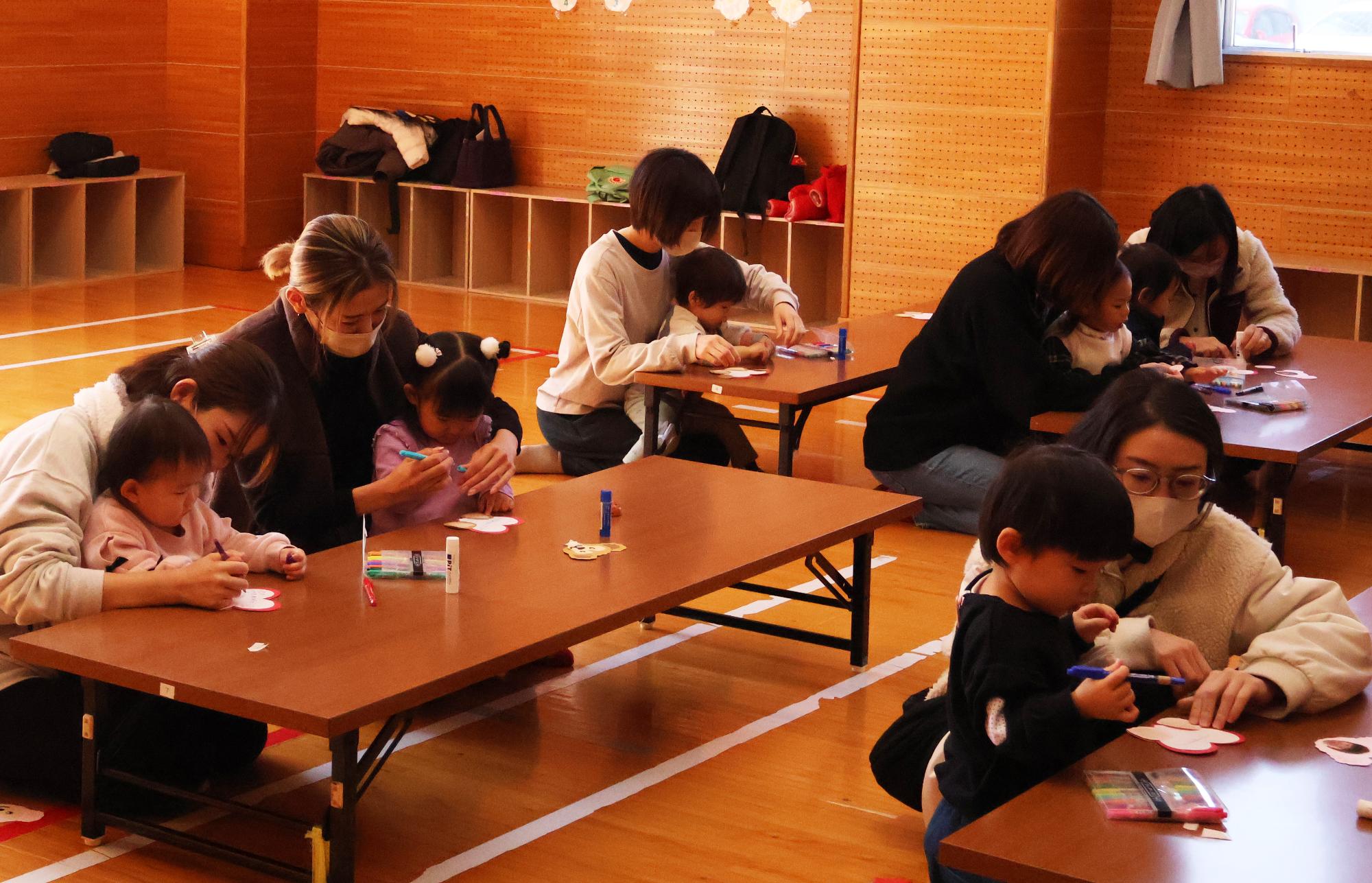 竜王西児童館 バレンタイン制作