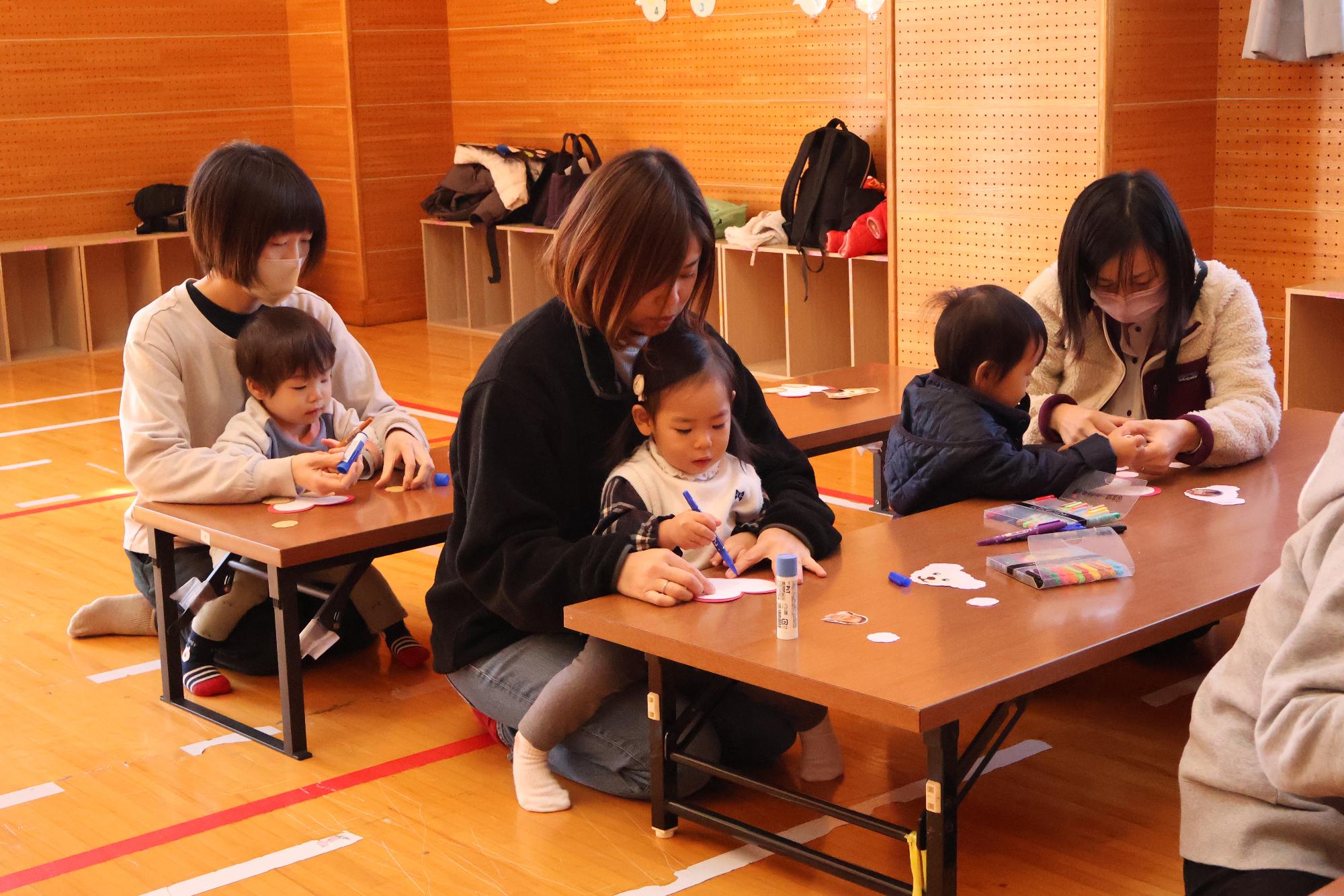 竜王西児童館 バレンタイン制作