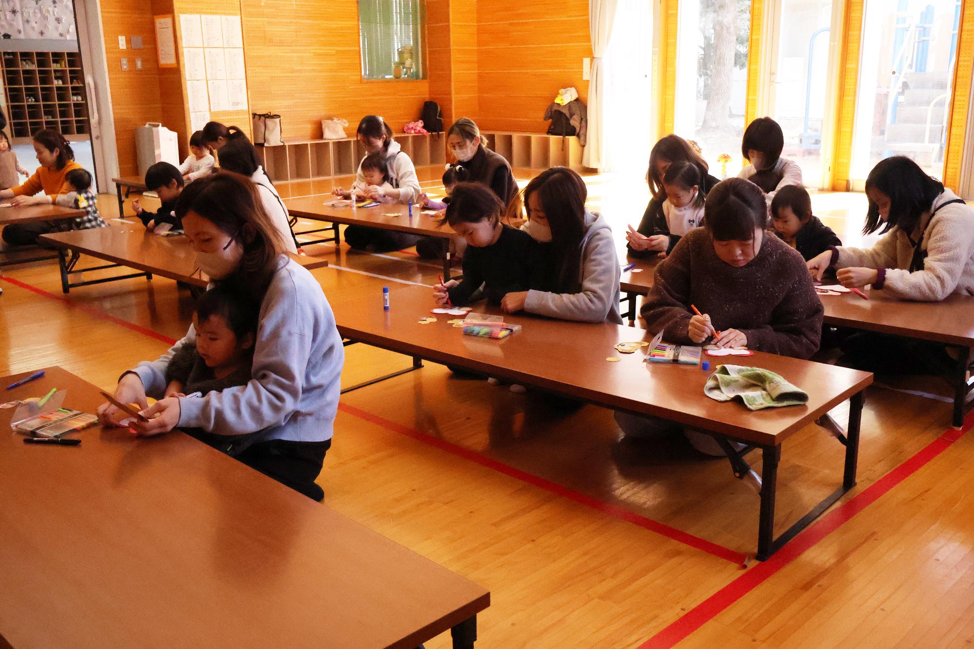 竜王西児童館 バレンタイン制作