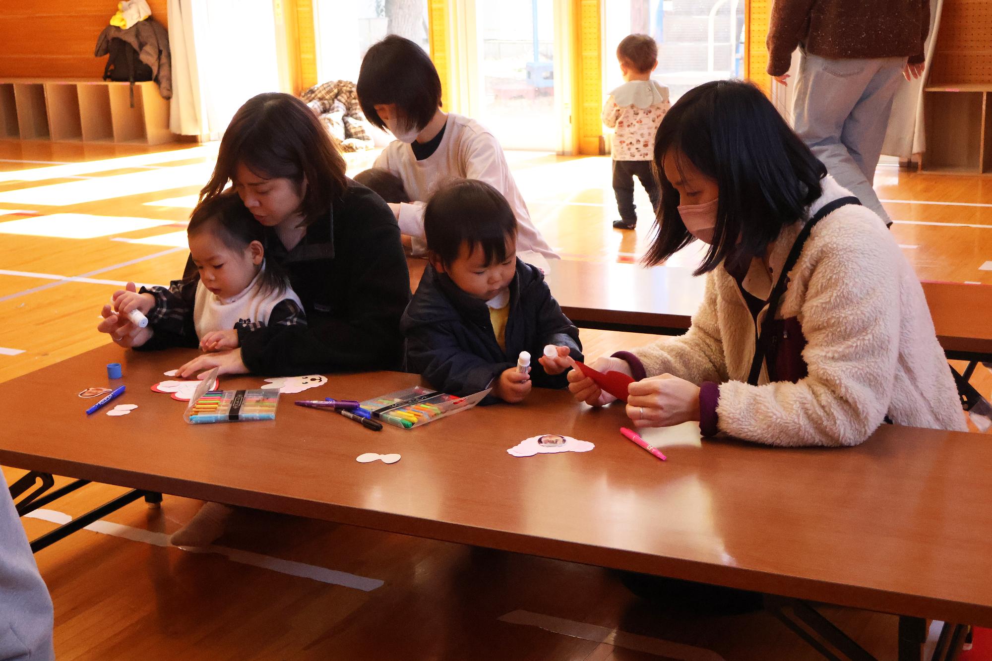 竜王西児童館 バレンタイン制作