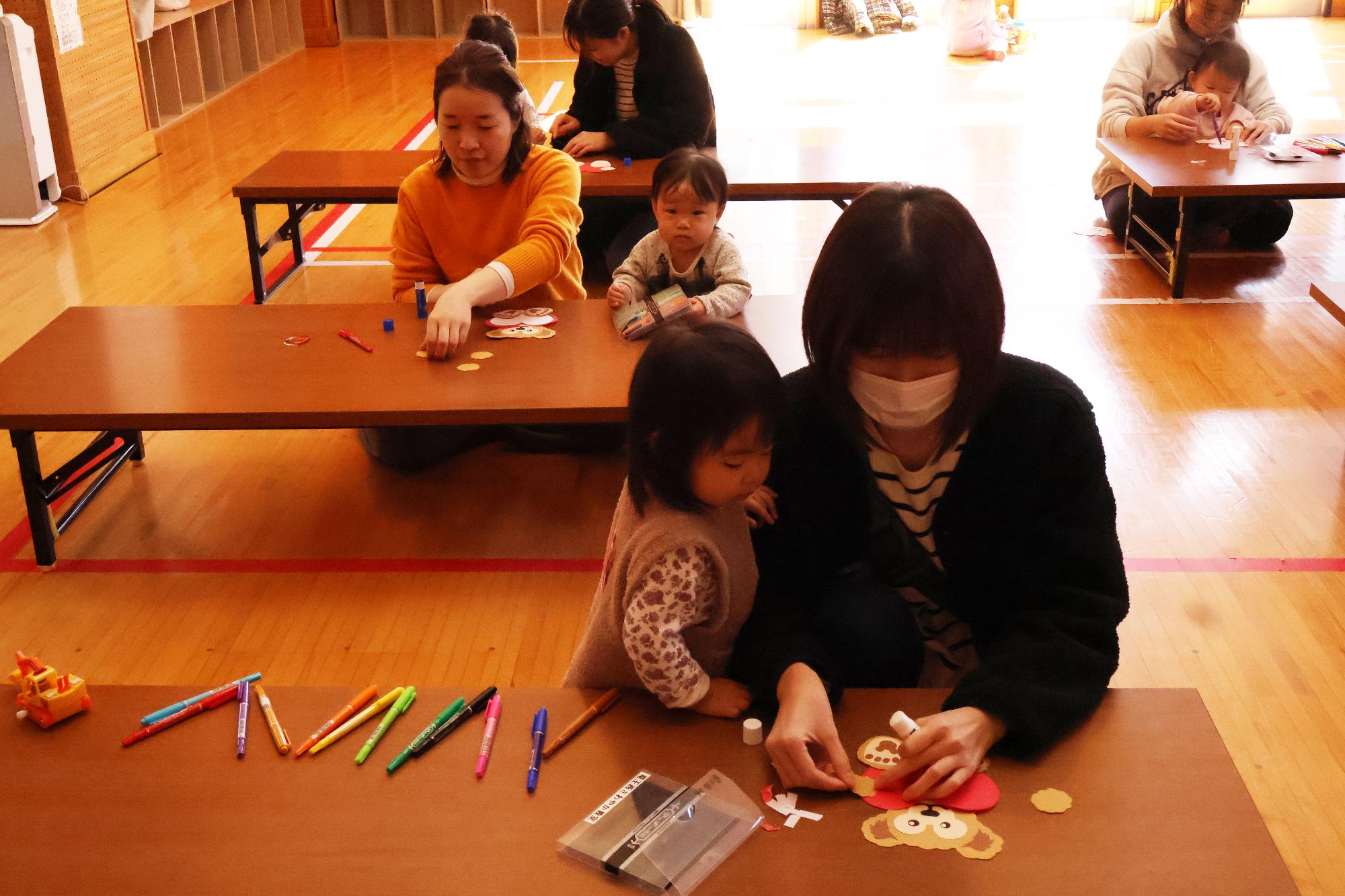 竜王西児童館 バレンタイン制作