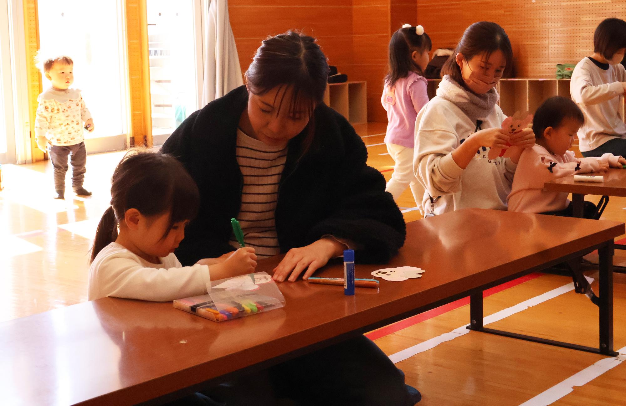 竜王西児童館 バレンタイン制作