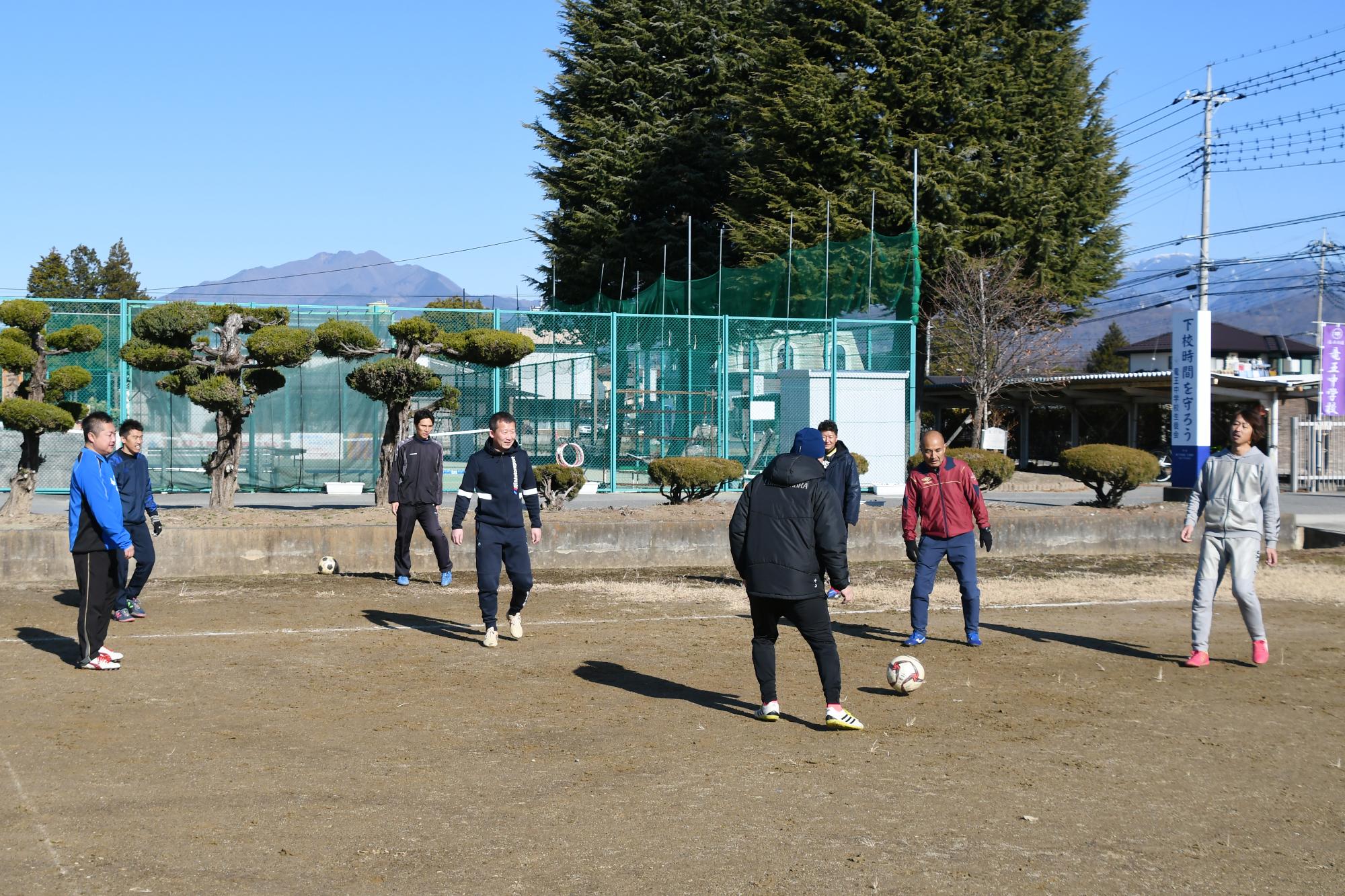 2020初蹴りサッカー大会竜王地区