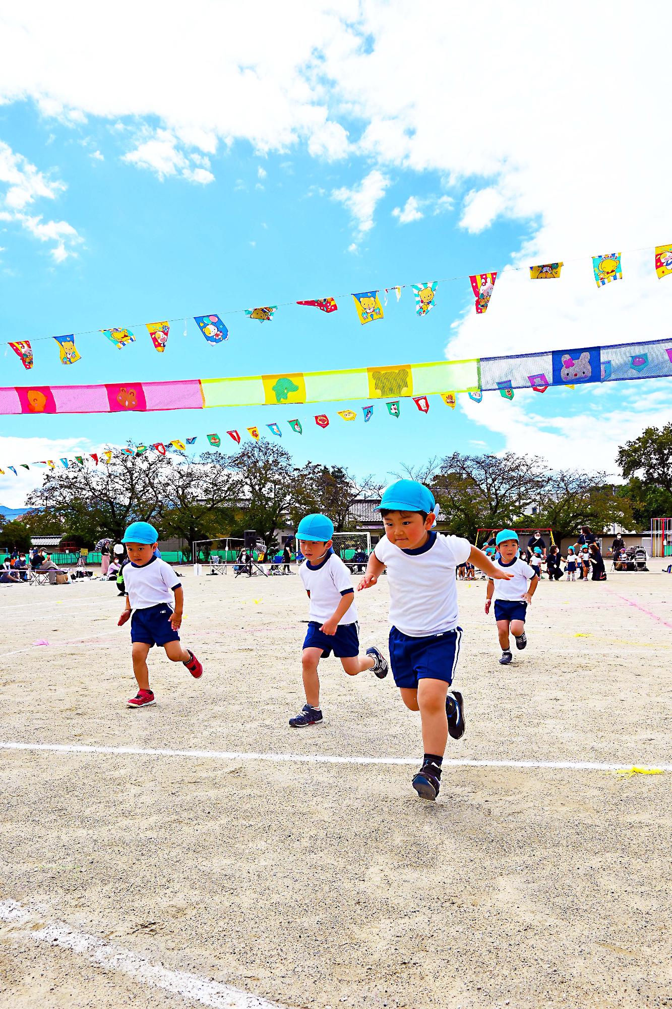 竜王西保育園運動会