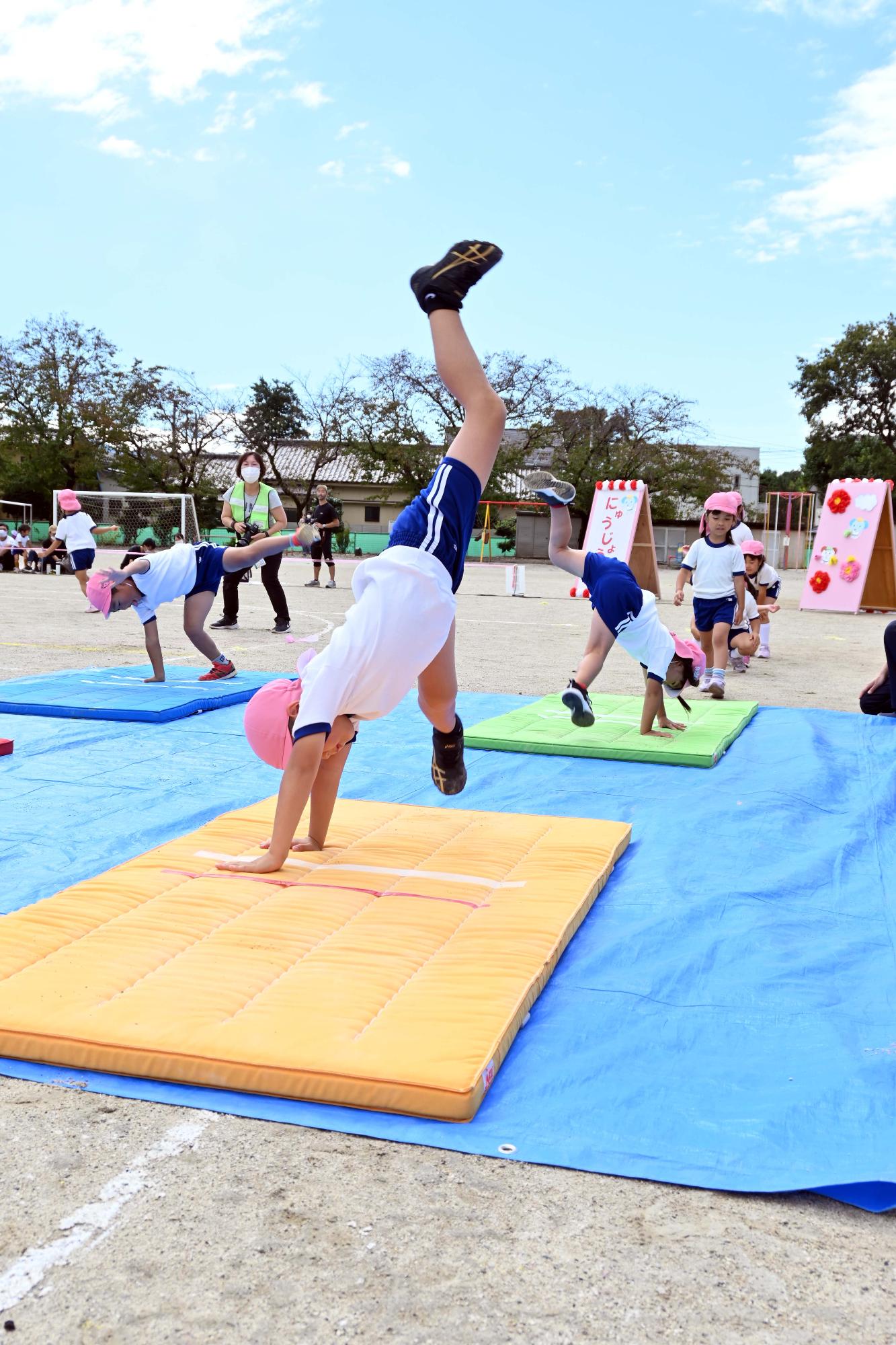 竜王西保育園運動会